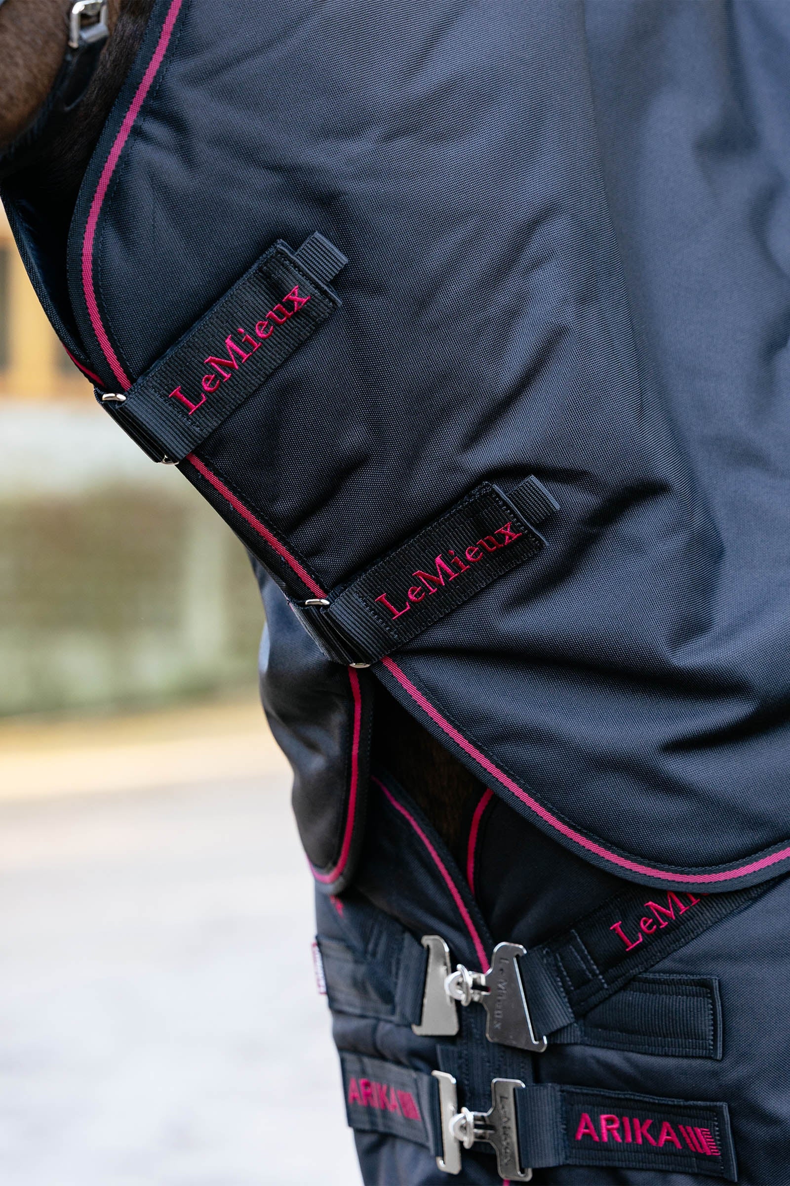 LeMieux Arika Storm-Tek Turnout Rug With Detachable Neck, 100 g Horse Rugs