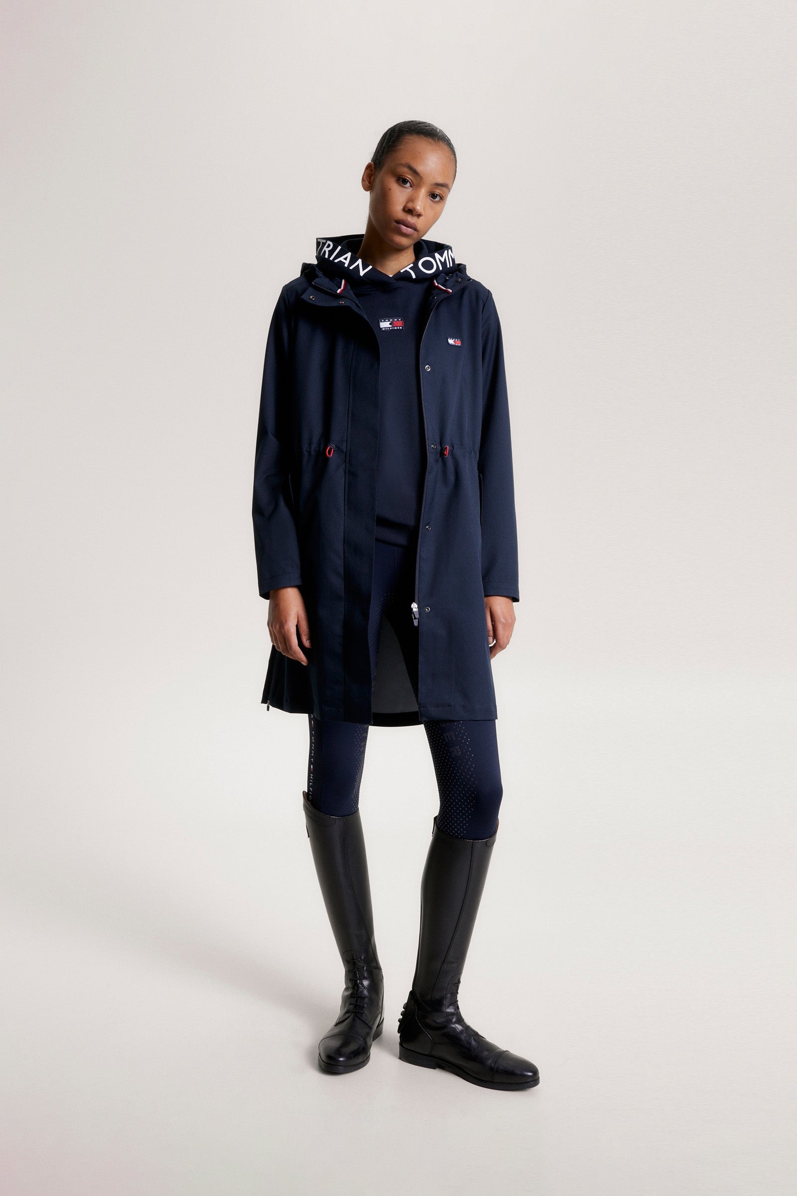 Tommy Hilfiger Equestrian Washington Long Rain Jacket Women’s Riding Clothing