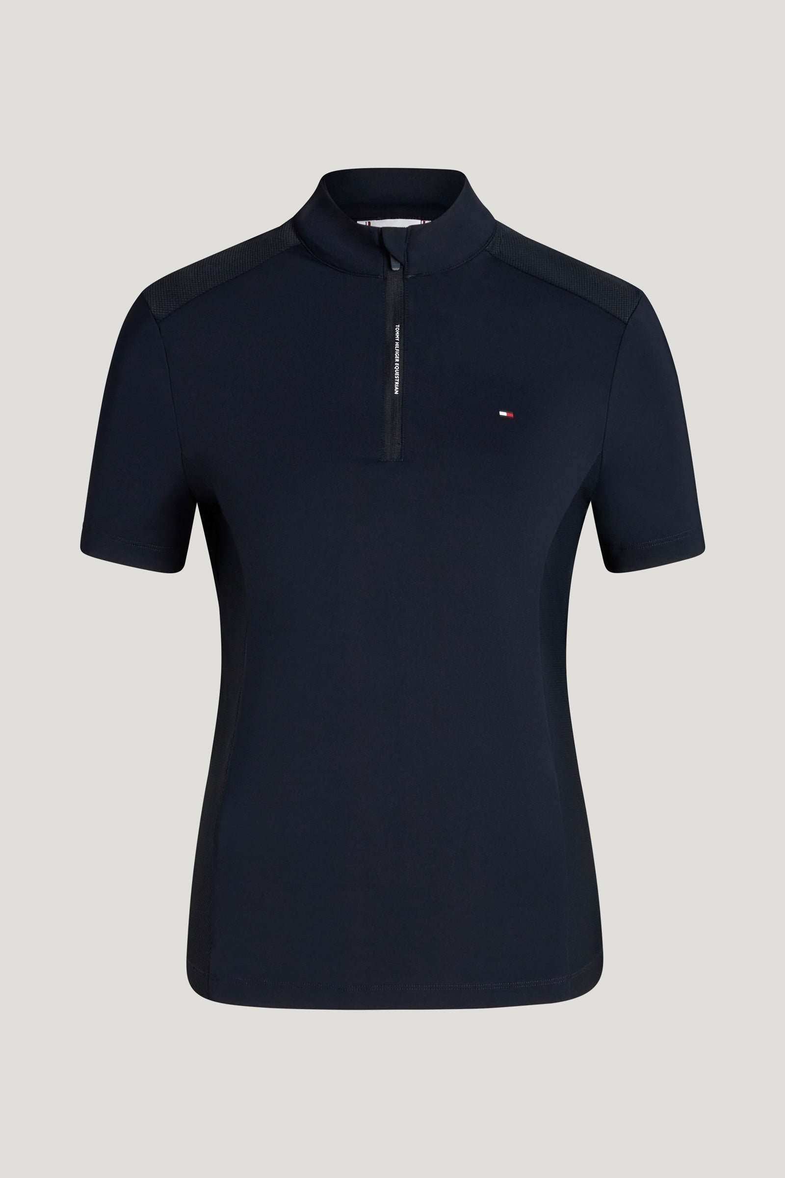 Tommy Hilfiger Equestrian Palma dames trainingstop met 1/4 rits Dames paardrijkleding
