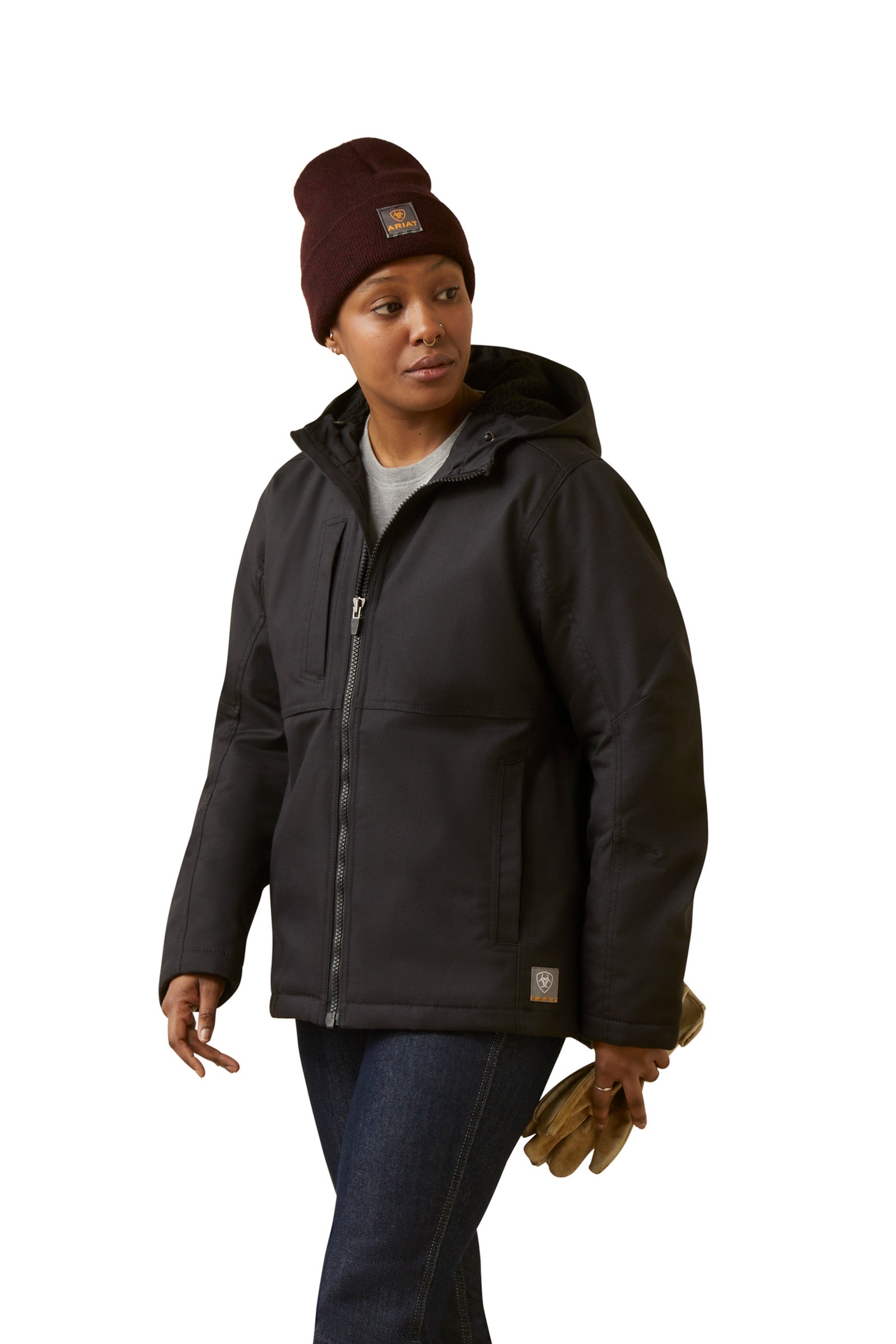 Ariat Rebar DuraCanvas Insulated Dames geïsoleerde jas Dames paardrijkleding