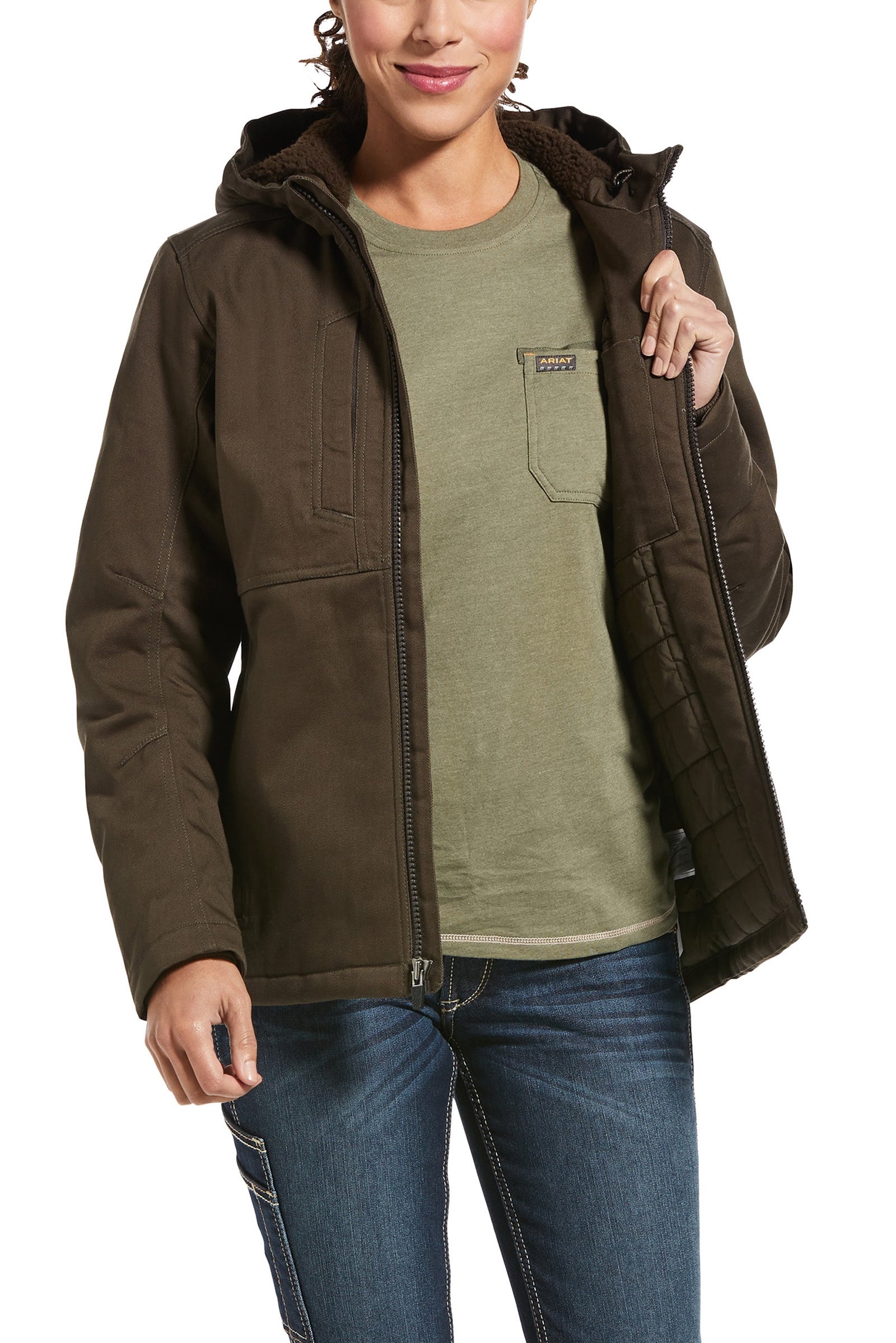 Ariat Rebar DuraCanvas Insulated Women's Jacket Women’s Riding Clothing