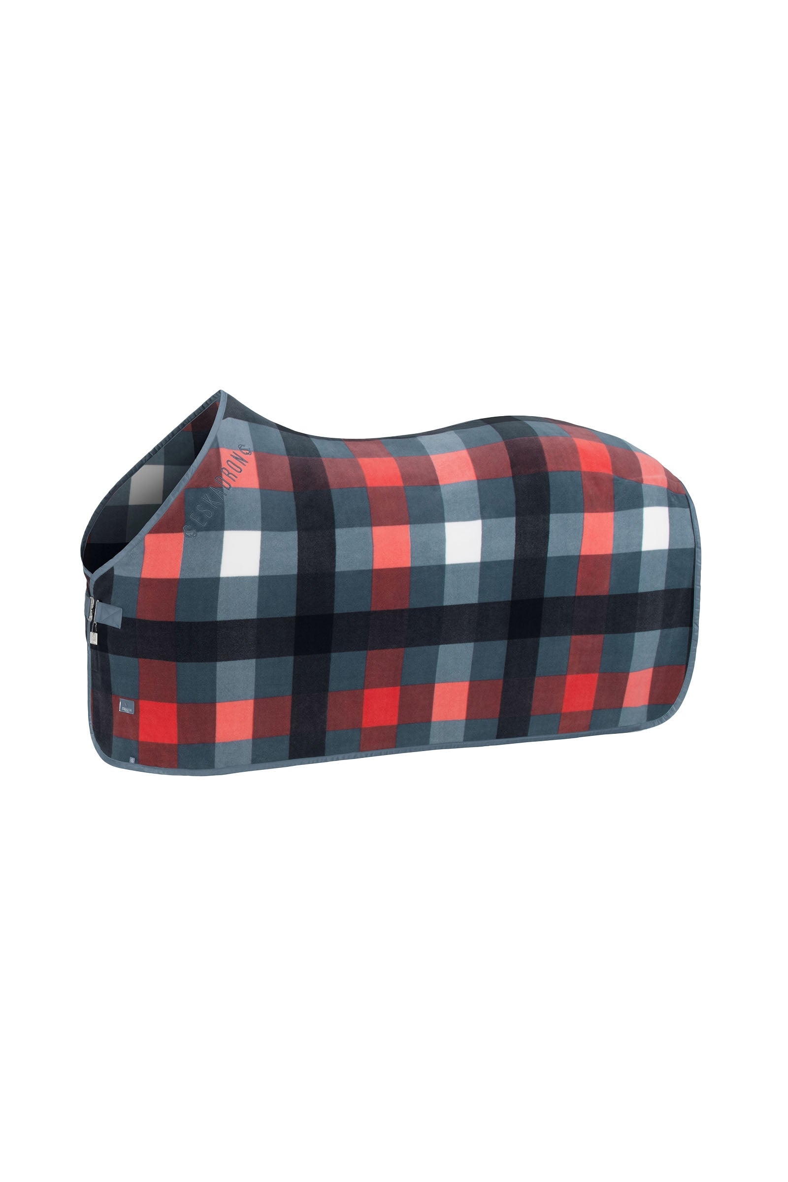 Eskadron Classic Sports SS25 fleece zweetdeken met ruitpatroon Paardendekens