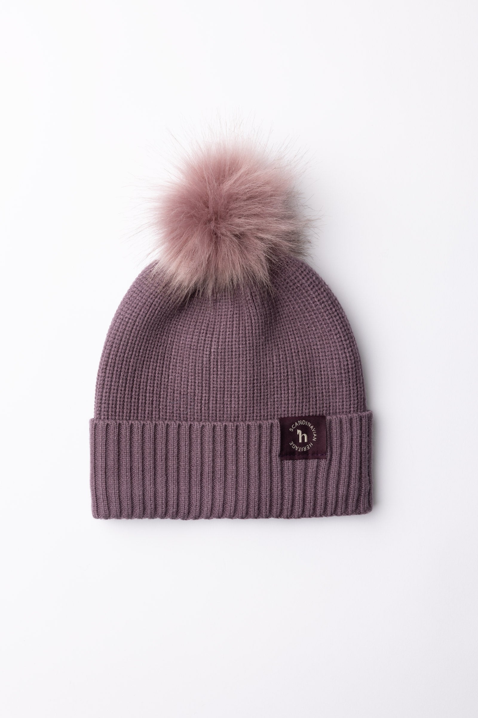 Horze Noa Kids Knitted Hat With Removable Pompom Accessories