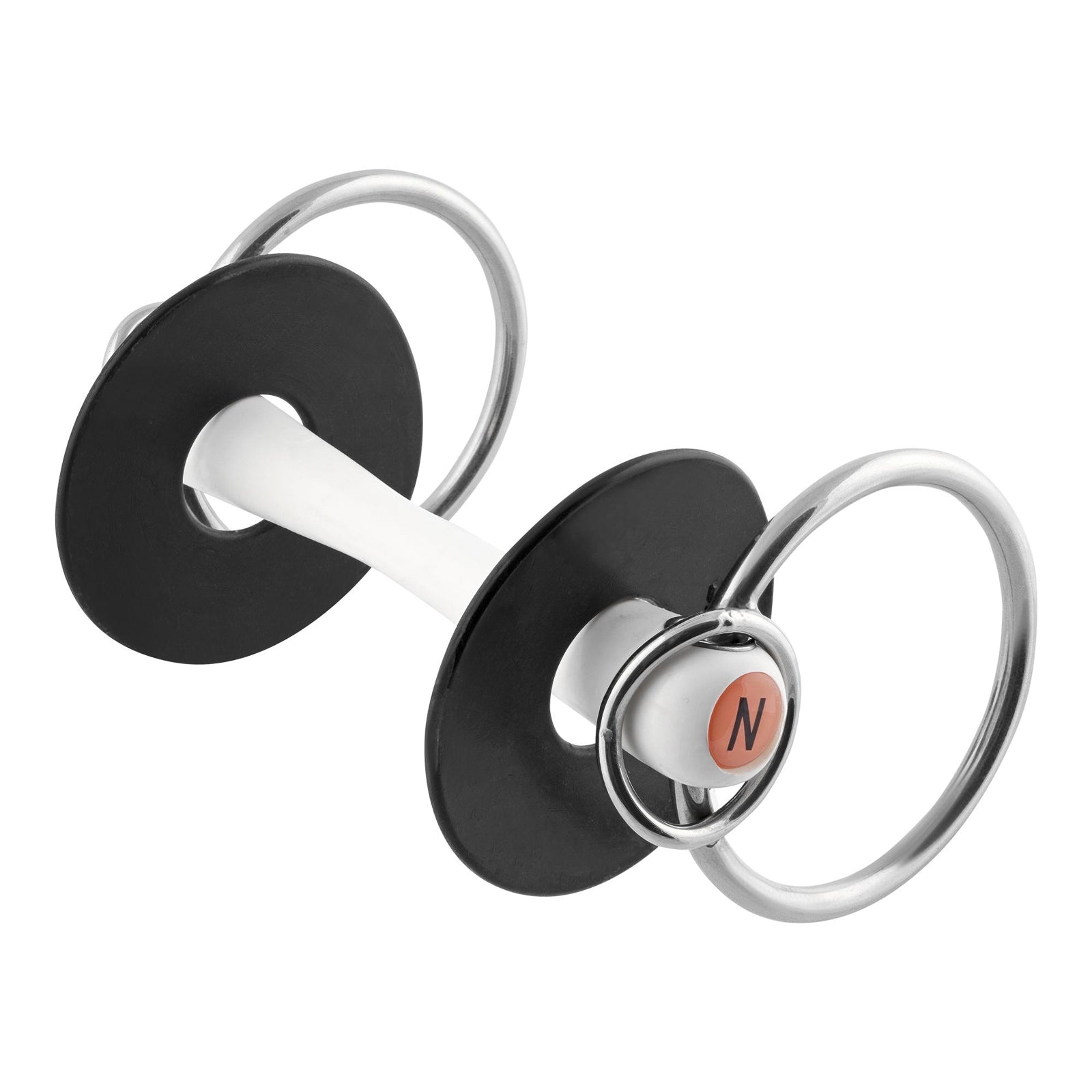 Sprenger Nathe Standaard Bit 20 mm, met extra kleine ringen (70 mm ring) Bitten