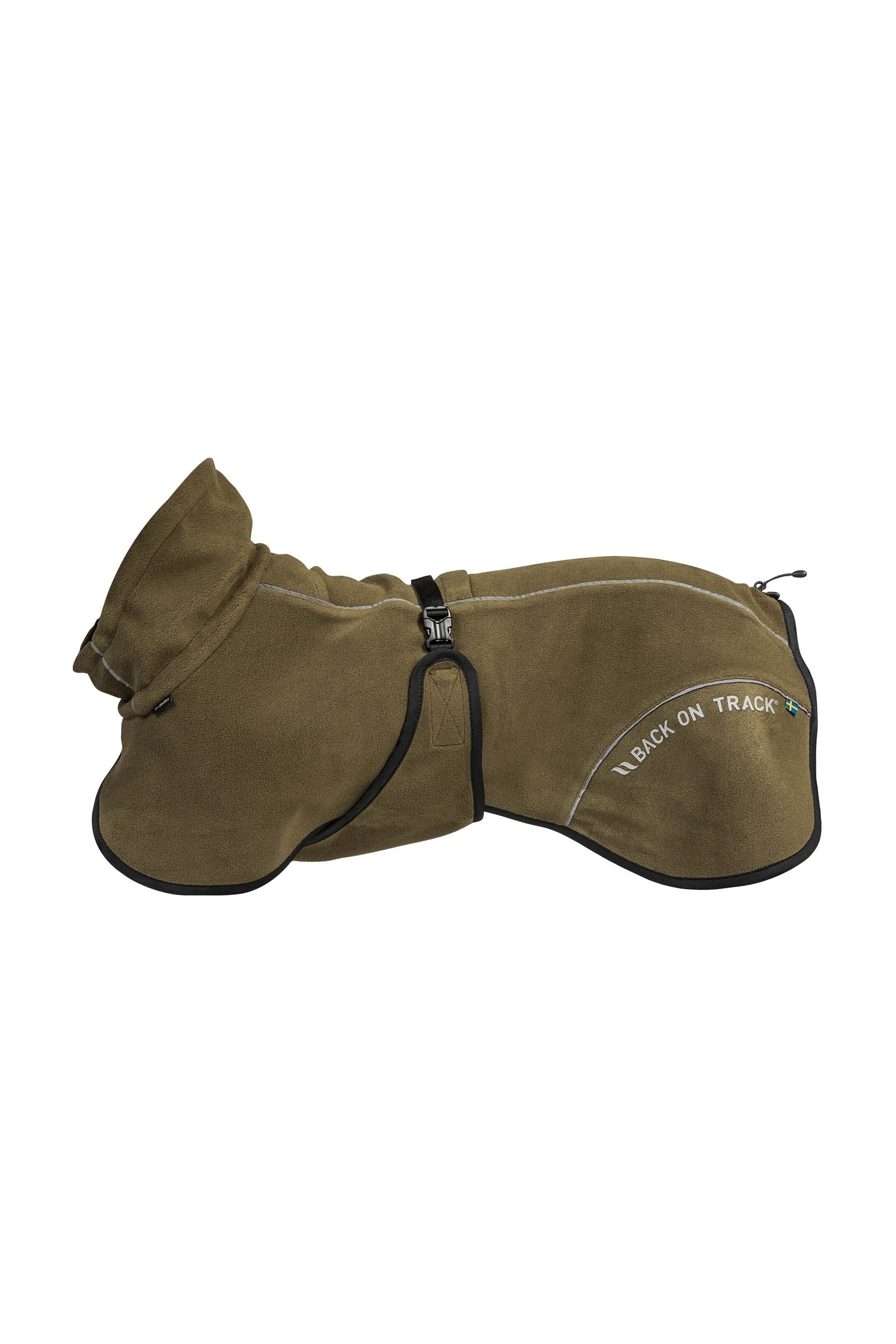 Back on Track Bay Fleece Dog Coat, High Set Tail Hond
