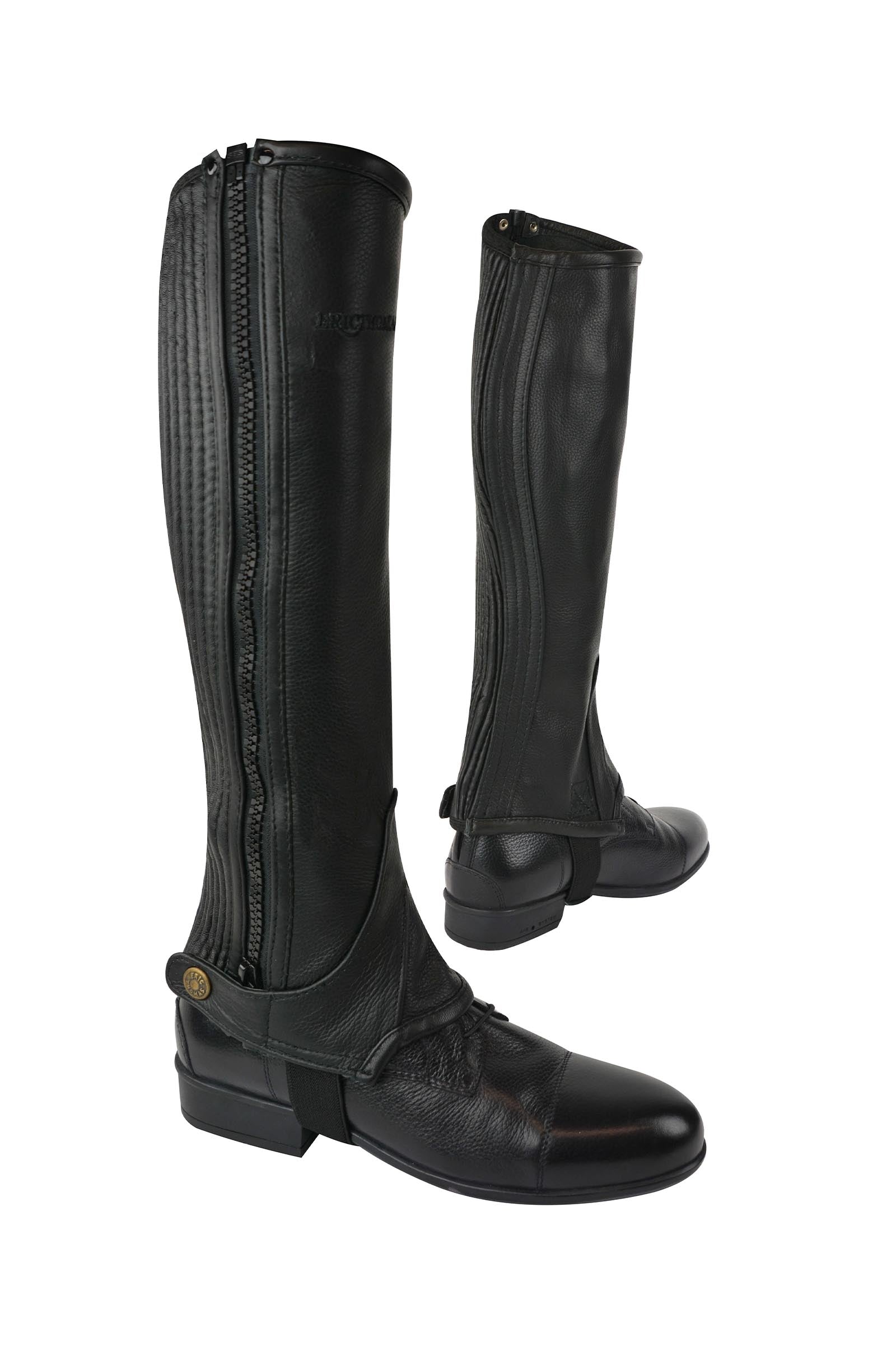 Equi Theme EQUITHÈME Leather Kids´ Half Chaps Riding Boots & Riding Shoes
