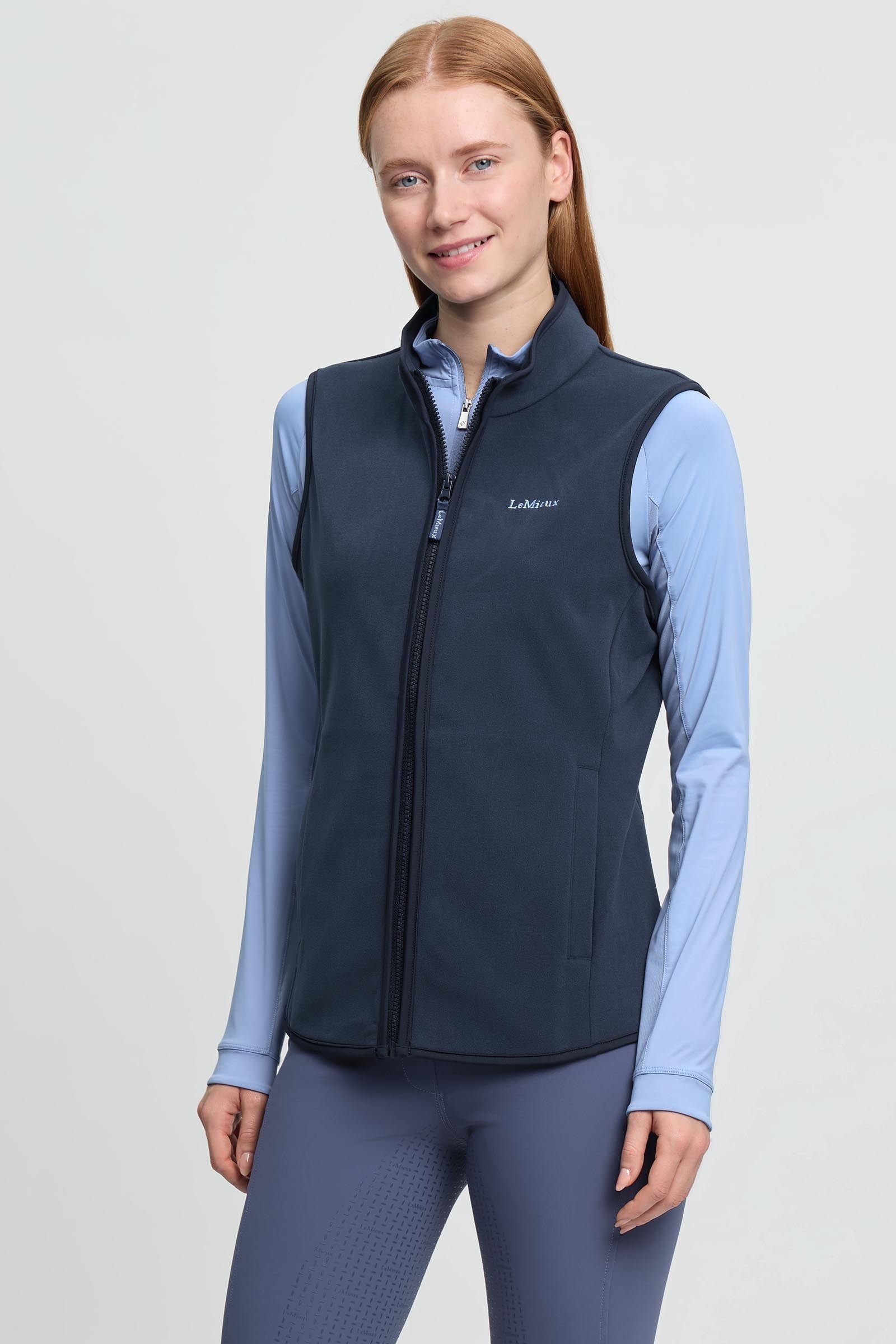 LeMieux Roberta dames fleece bodywarmer Dames paardrijkleding