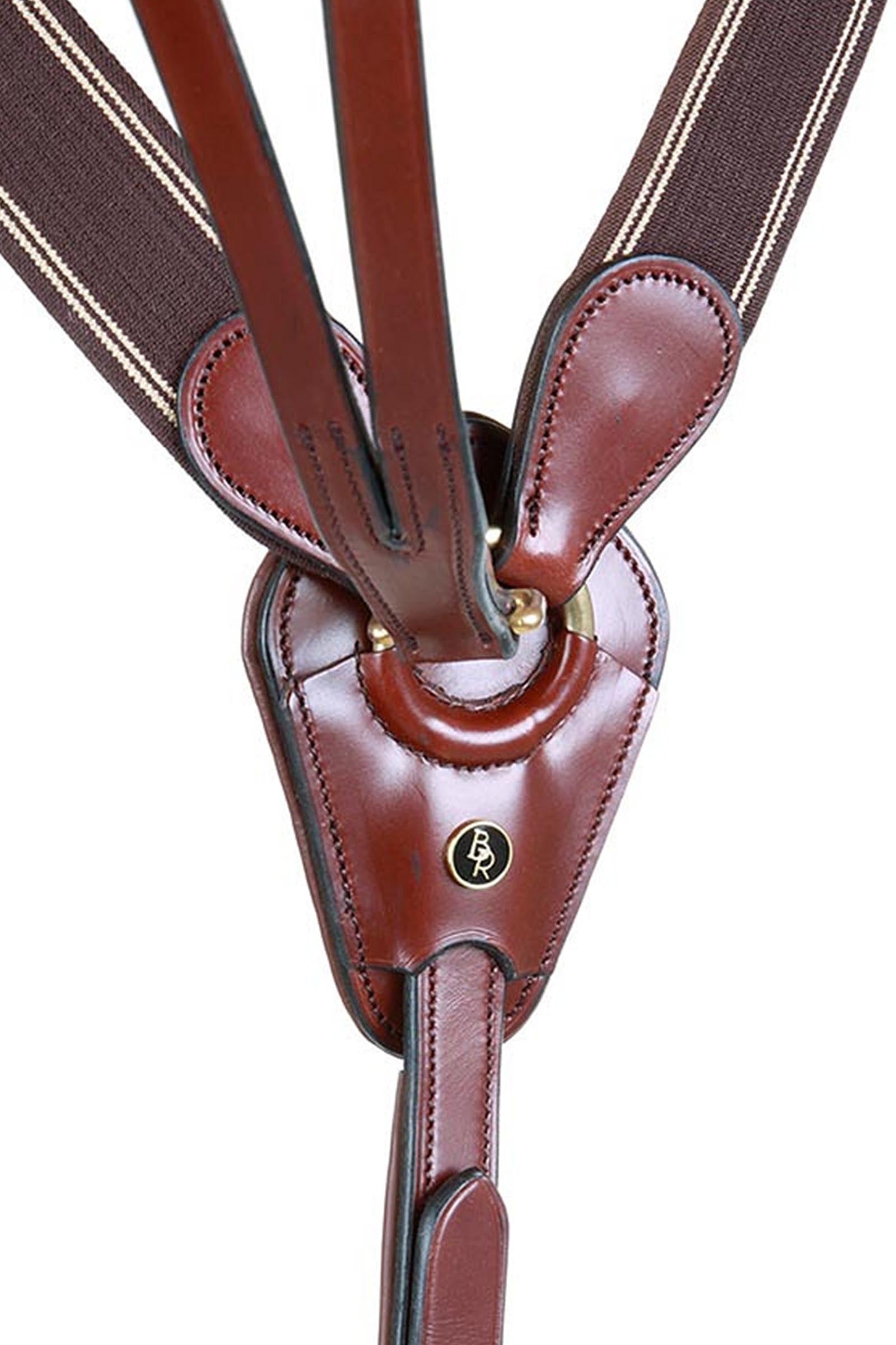 BR Taunton Elastic Breastplate With Martingale Bridles & Reins