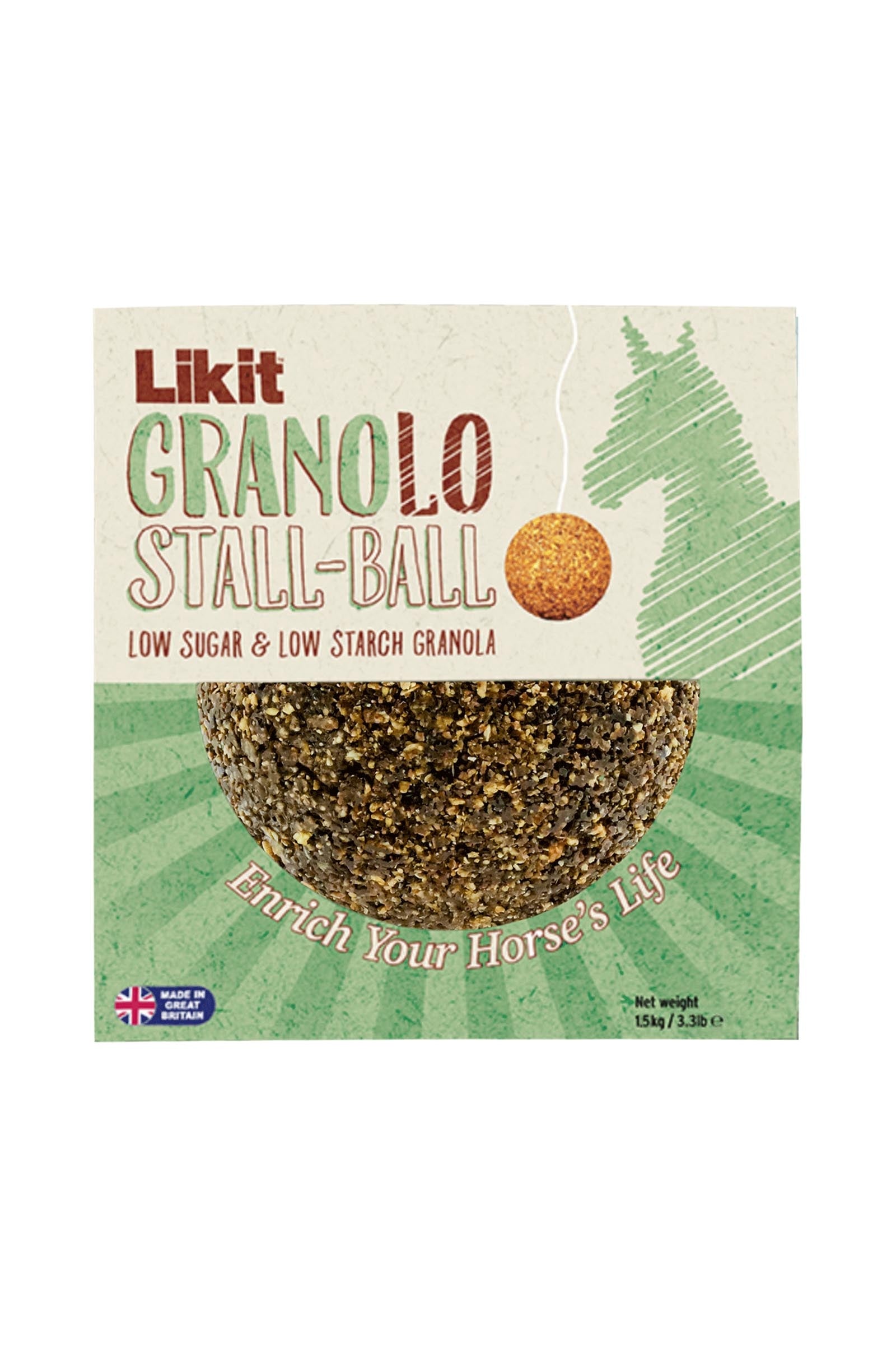 Likit Granola Bal Minder Suiker, 1,6 kg Horse Feed & Nutrition