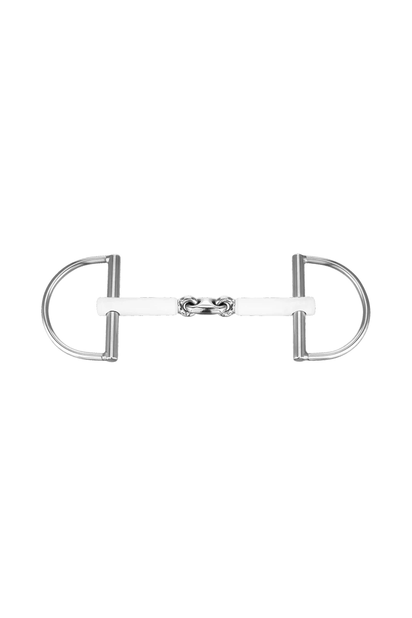 Sprenger Nathe D-ring watertrens, dubbel gebroken, 15 mm, thermoplast Bitten