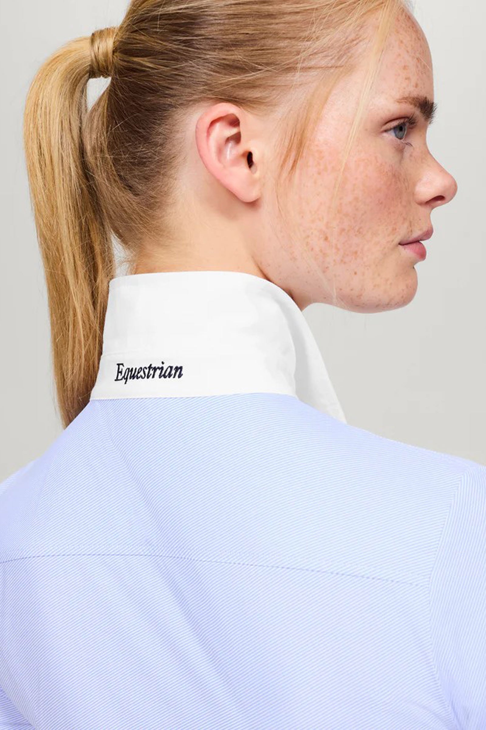 Tommy Hilfiger Equestrian Tommy Hilfiger Essex Women´s Stretch Oxford Shirt Women’s Riding Clothing