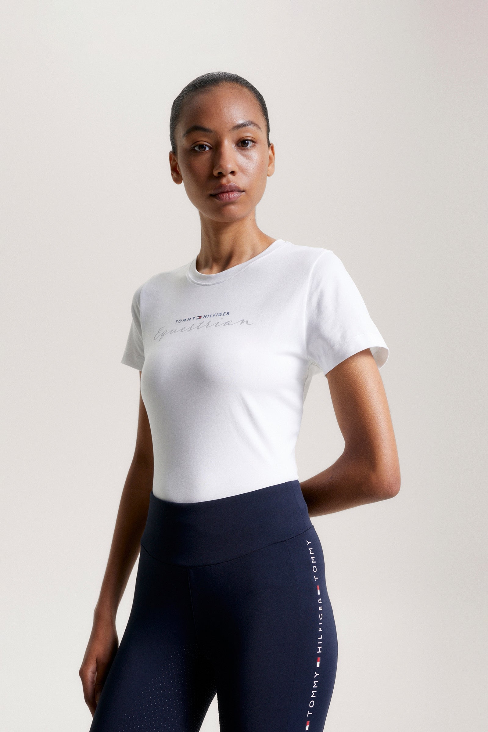 Tommy Hilfiger Equestrian Brooklyn Short Sleeve Graphic T-Shirt Women’s Riding Clothing