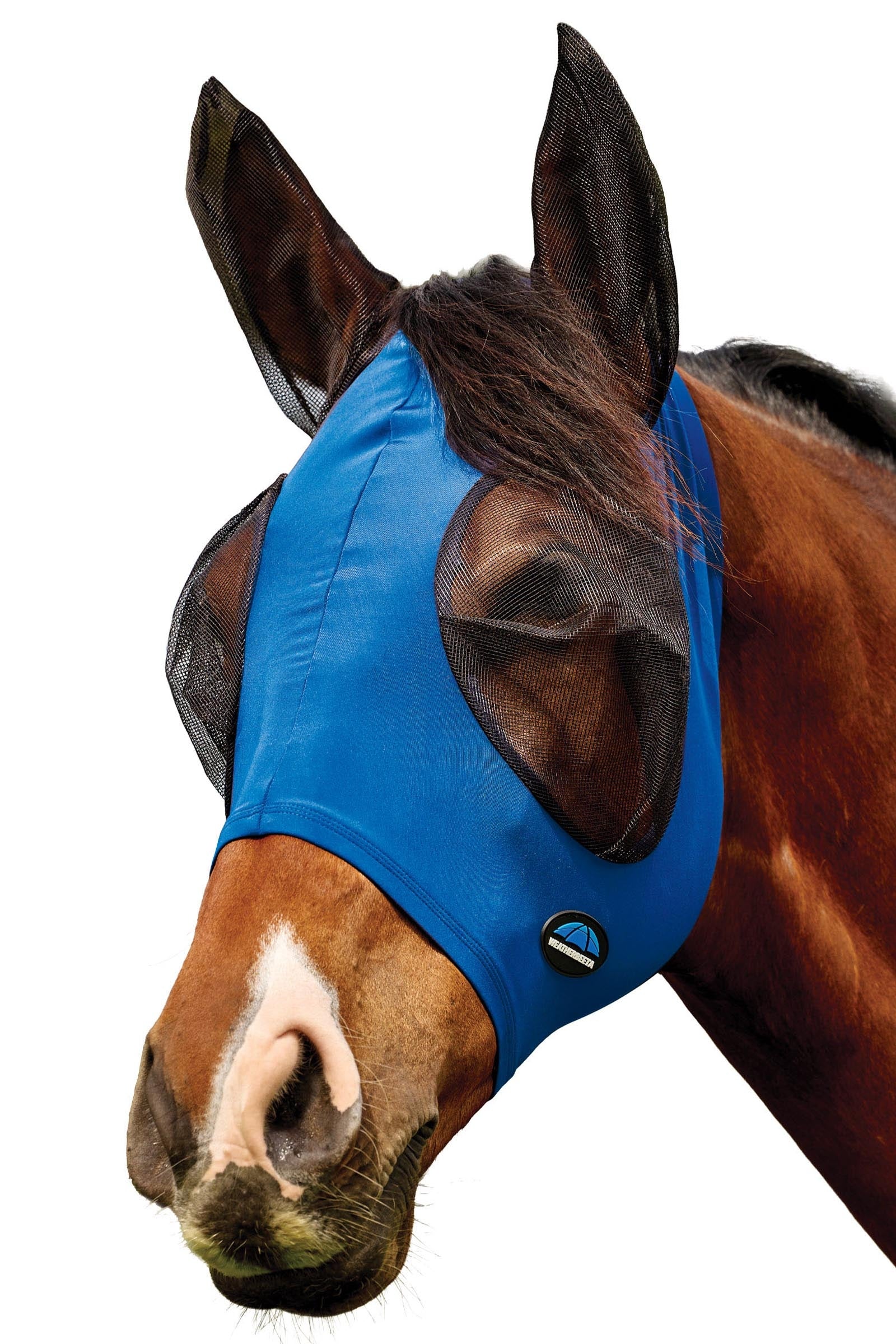 Weatherbeeta Comfitec Deluxe Stretch Vliegenmasker met oren Vliegenbescherming