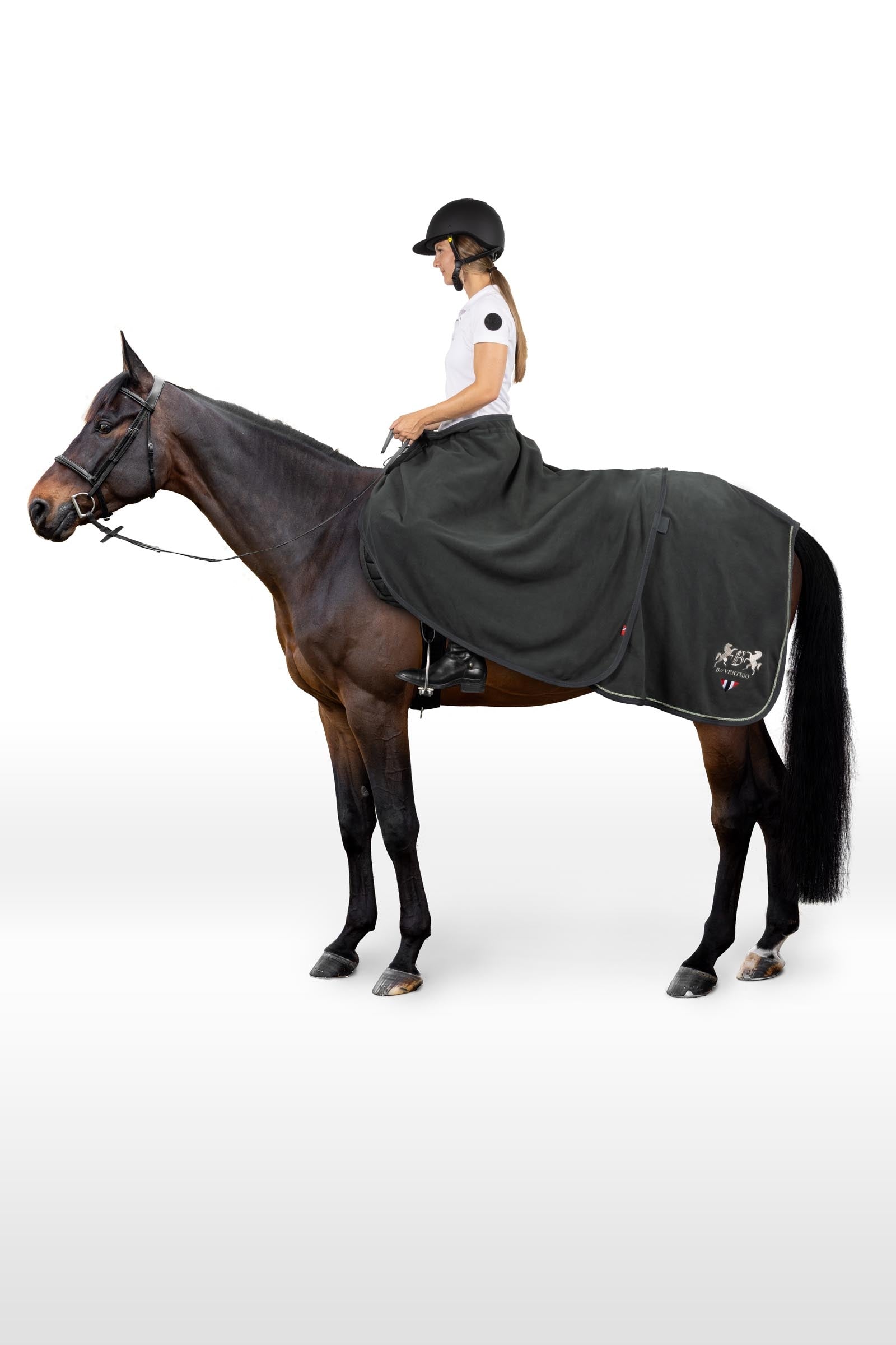 B Vertigo Gezellige Reitdecke voor paard en ruiter Paardendekens