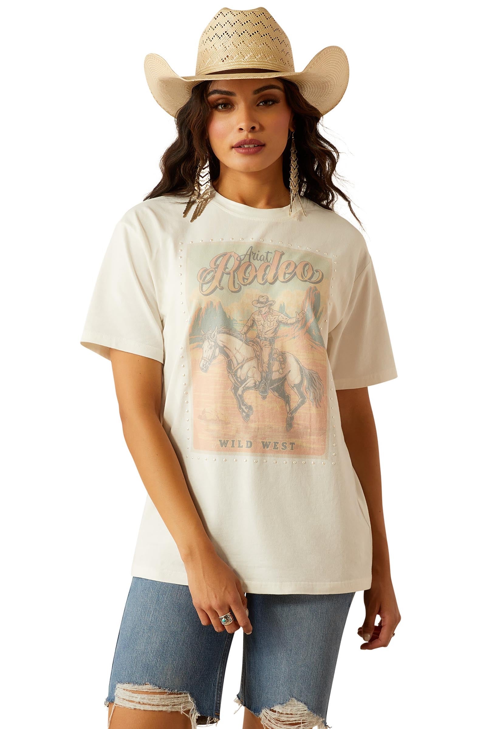 Ariat Rodeo dames T-shirt Dames paardrijkleding
