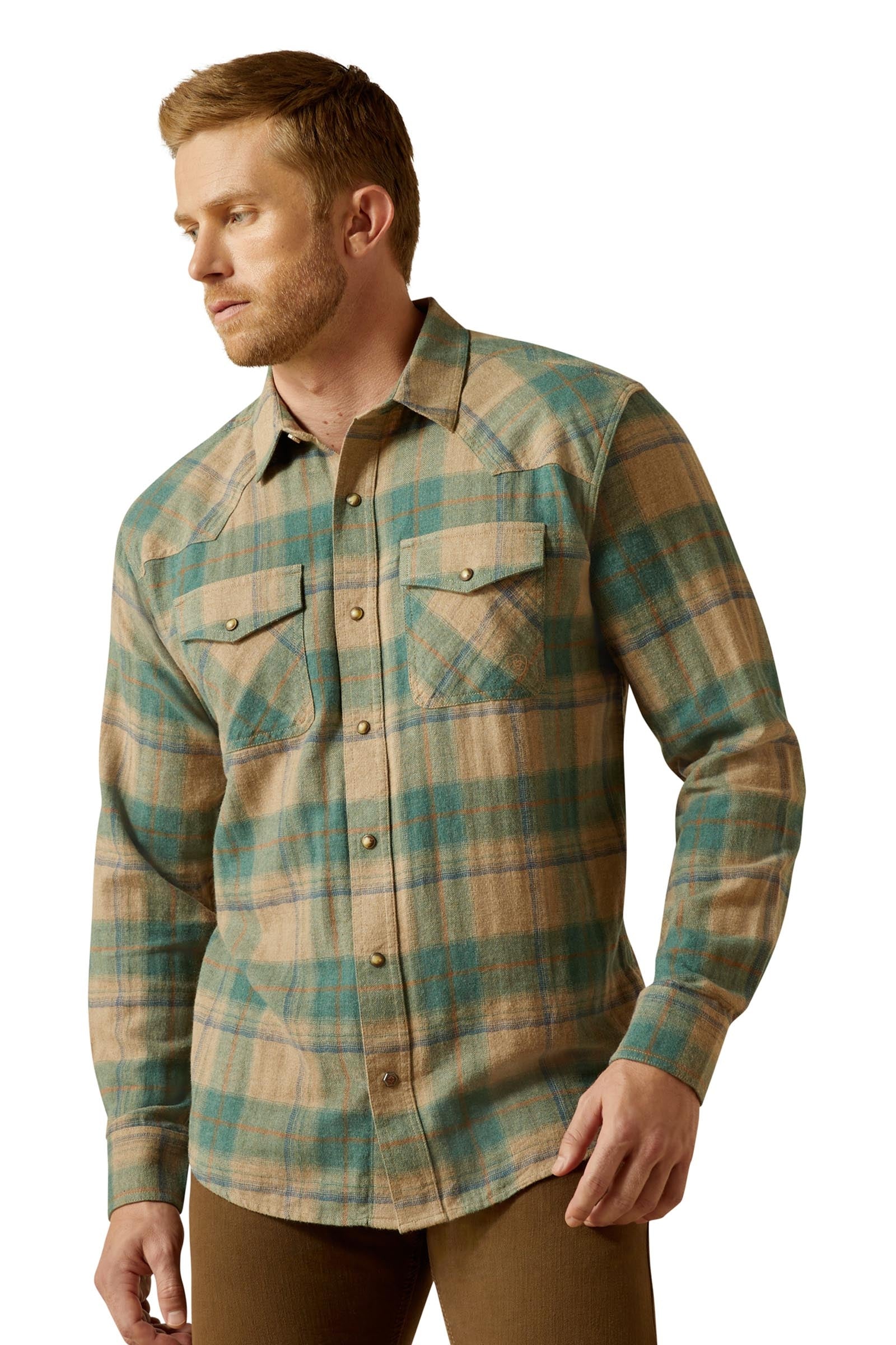 Ariat Huxlee Retro Fit Heren overhemd Heren paardrijkleding