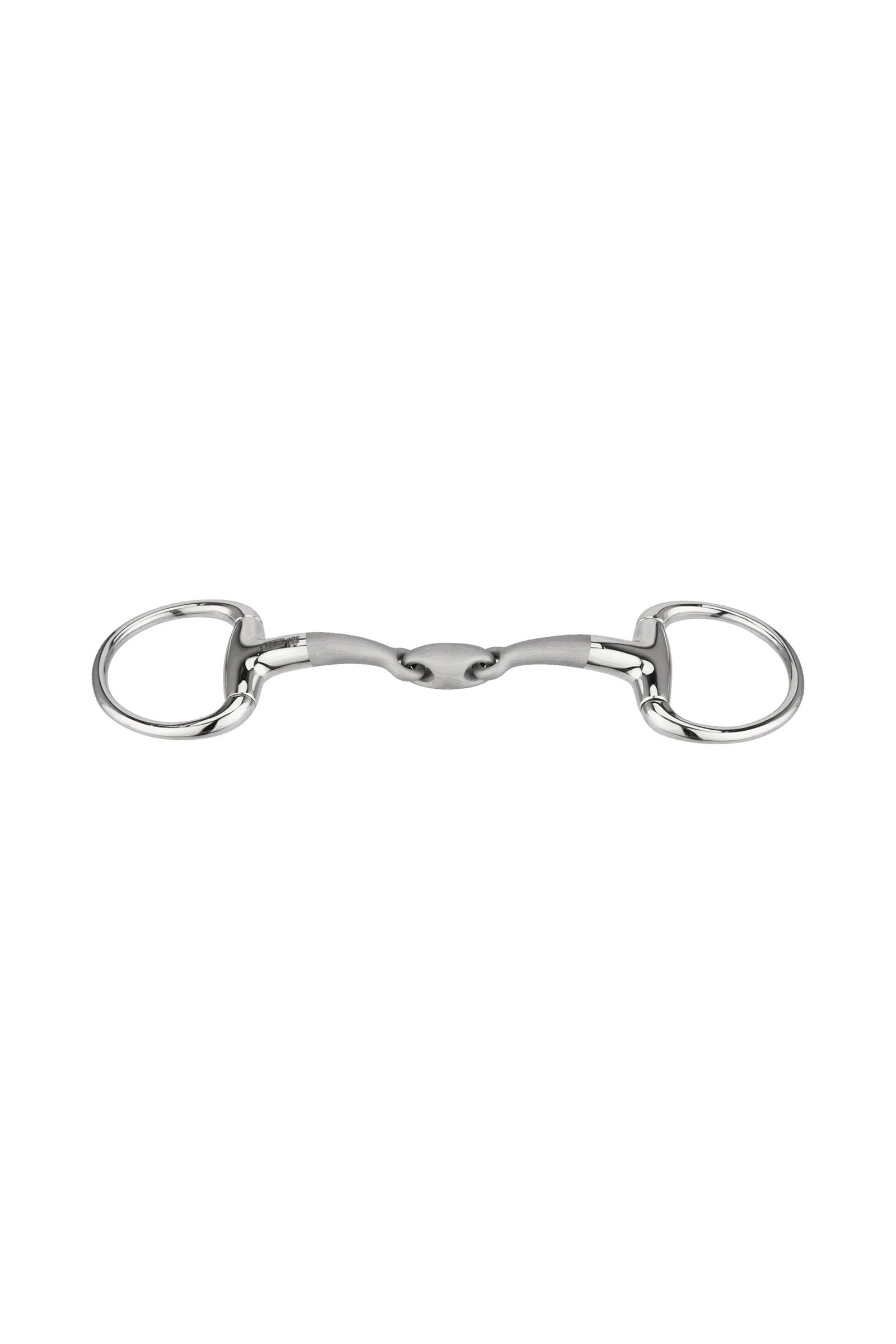 Sprenger Satinox olijfkopbit, dubbel gebroken, 14 mm, roestvrij staal Bitten