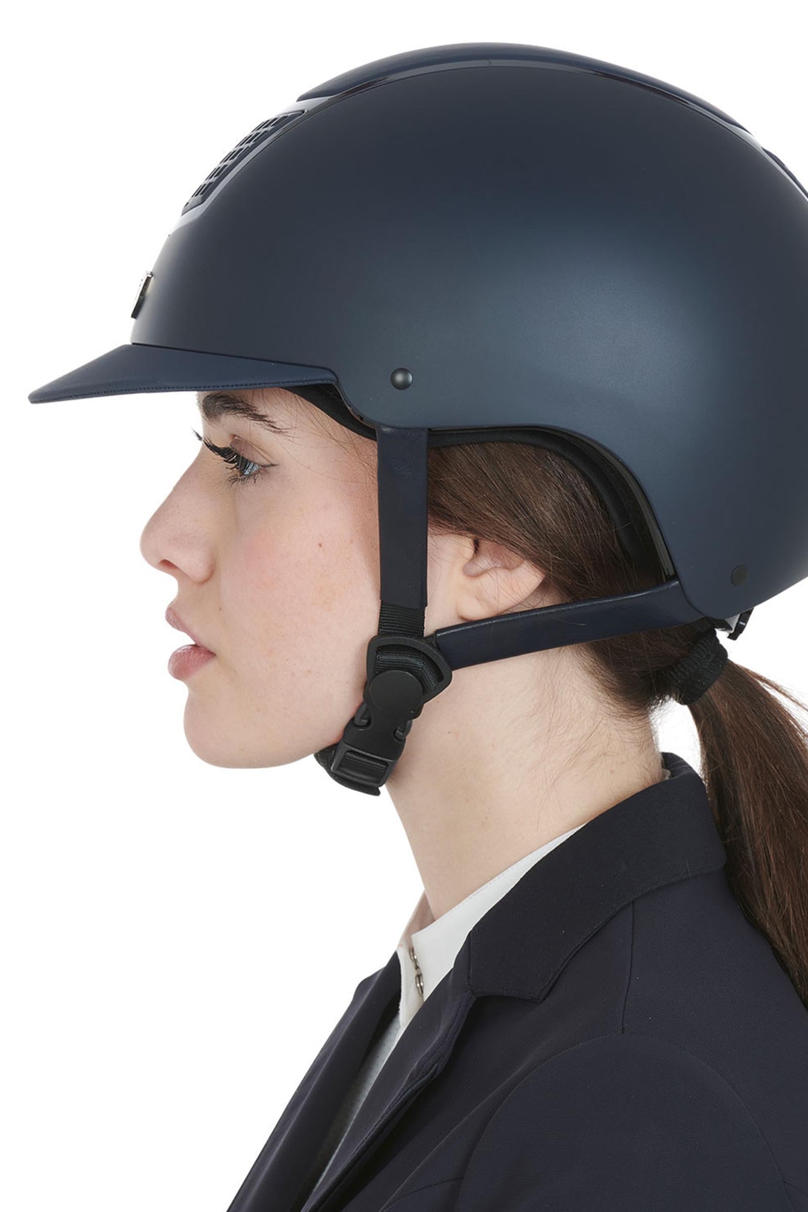 Equestro Ultra Light Helmet With Polished Frame Homologation En 1384-2023 Safety Equipment