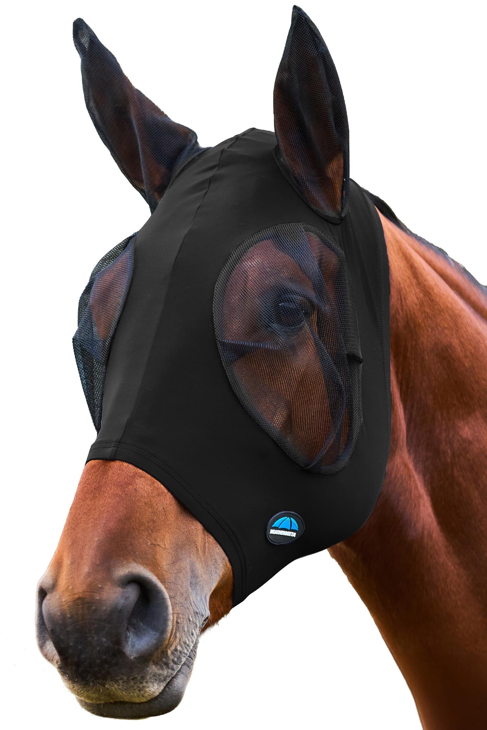 Weatherbeeta Comfitec Stretch Vliegenmasker met oren Vliegenbescherming