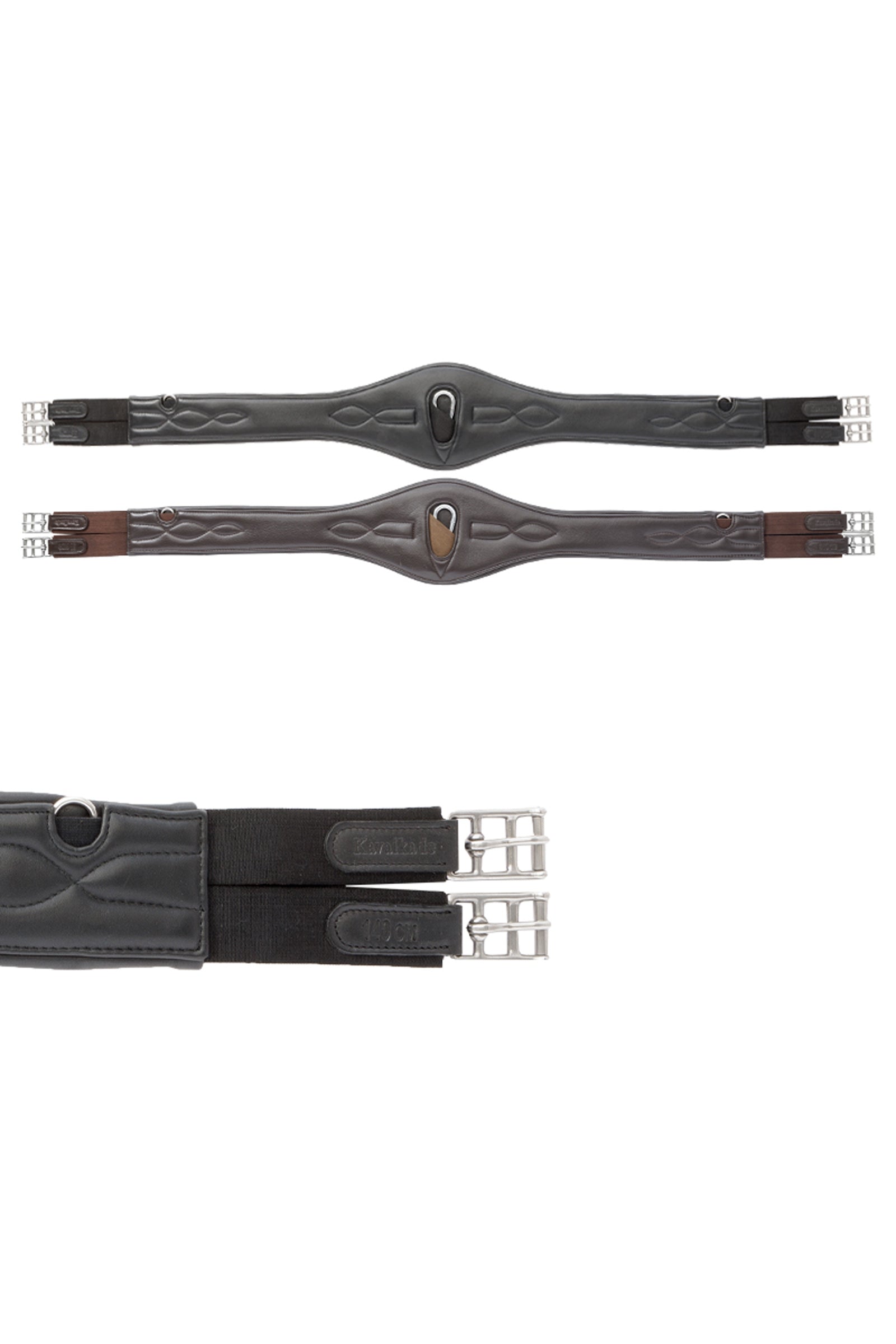 Kavalkade Soft leather girth Comfort, elastic Saddles, Girths & Stirrups