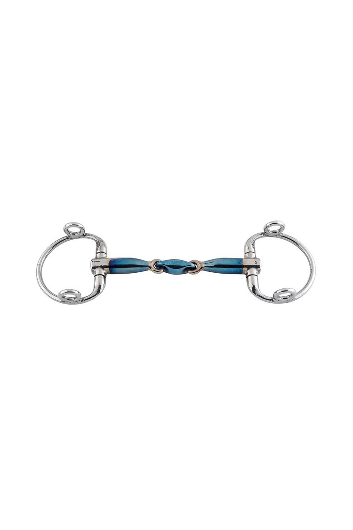 Trust Equestrian Sweet Iron Eggbutt Gag Eliptical-16 Bitten