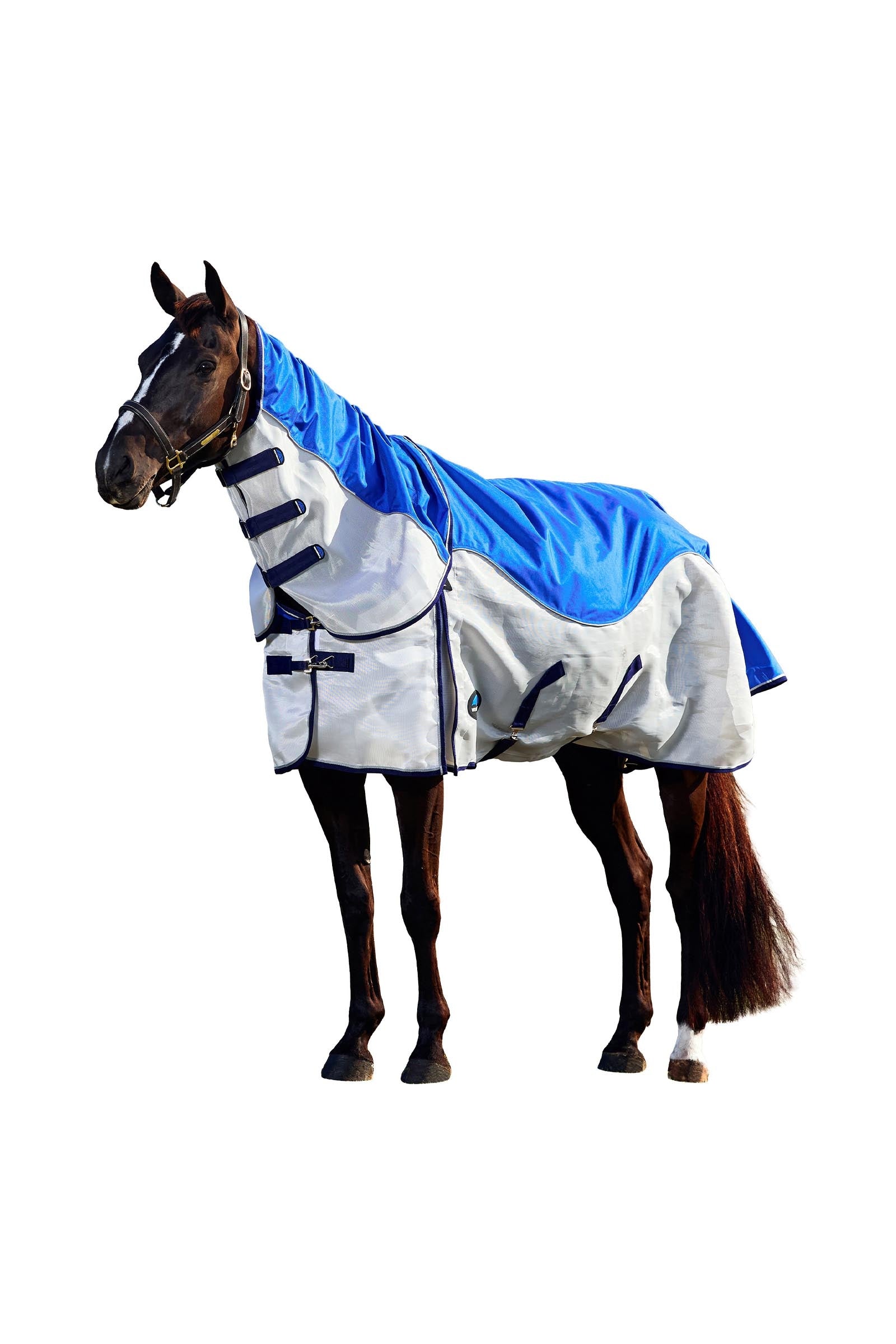 Weatherbeeta ComFiTec Duo Shield Outdoor deken met afneembare hals, 0 g Paardendekens
