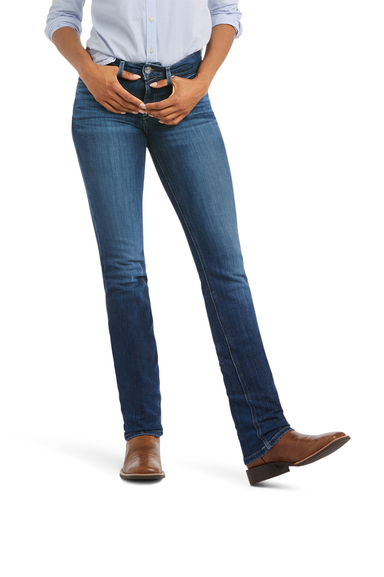 Ariat PR Real Abby Straight Jeans, dames Womens Breeches