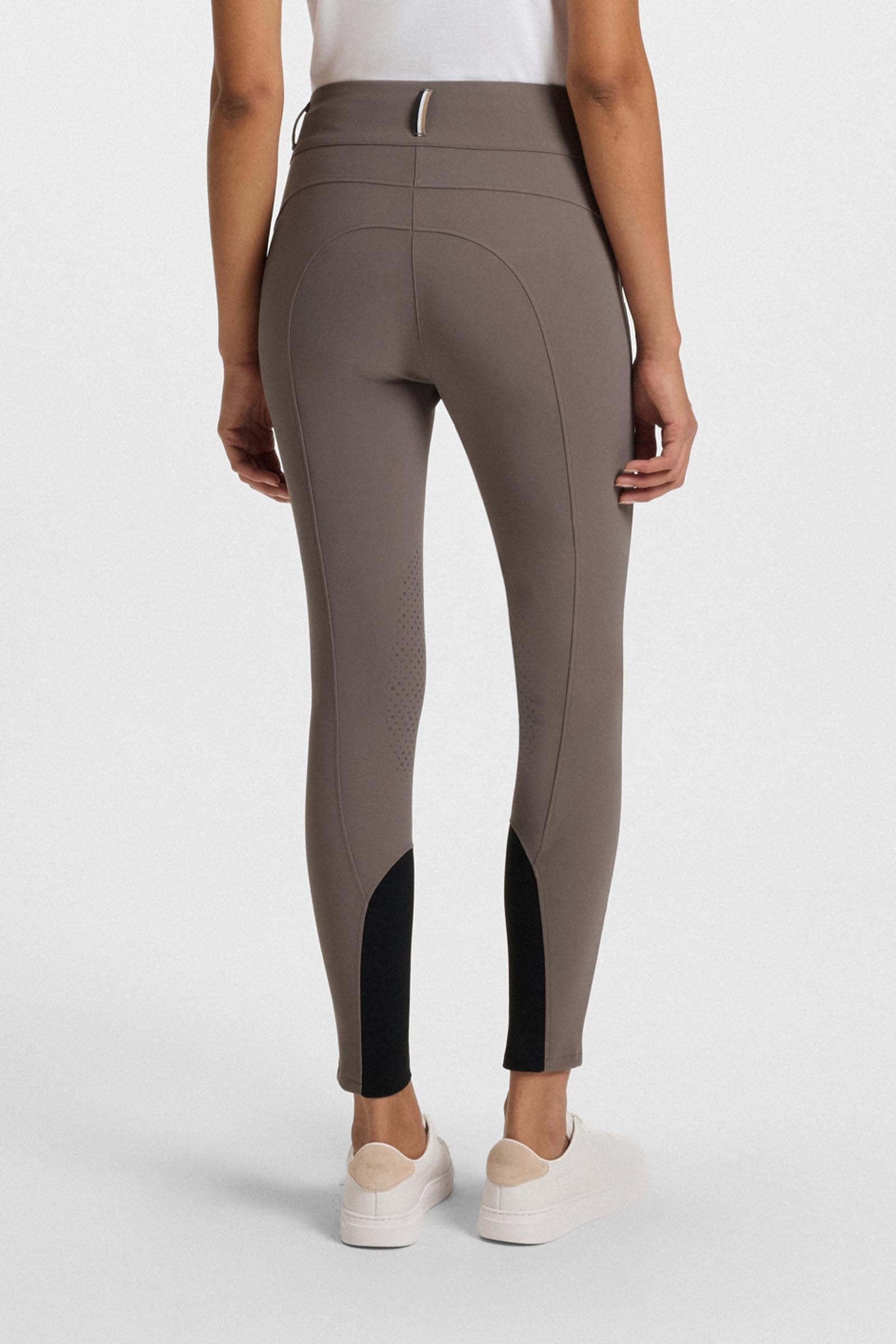 BOSS Equestrian Boss Hannah dames High Waist kniegrip Technical rijbroek Womens Breeches