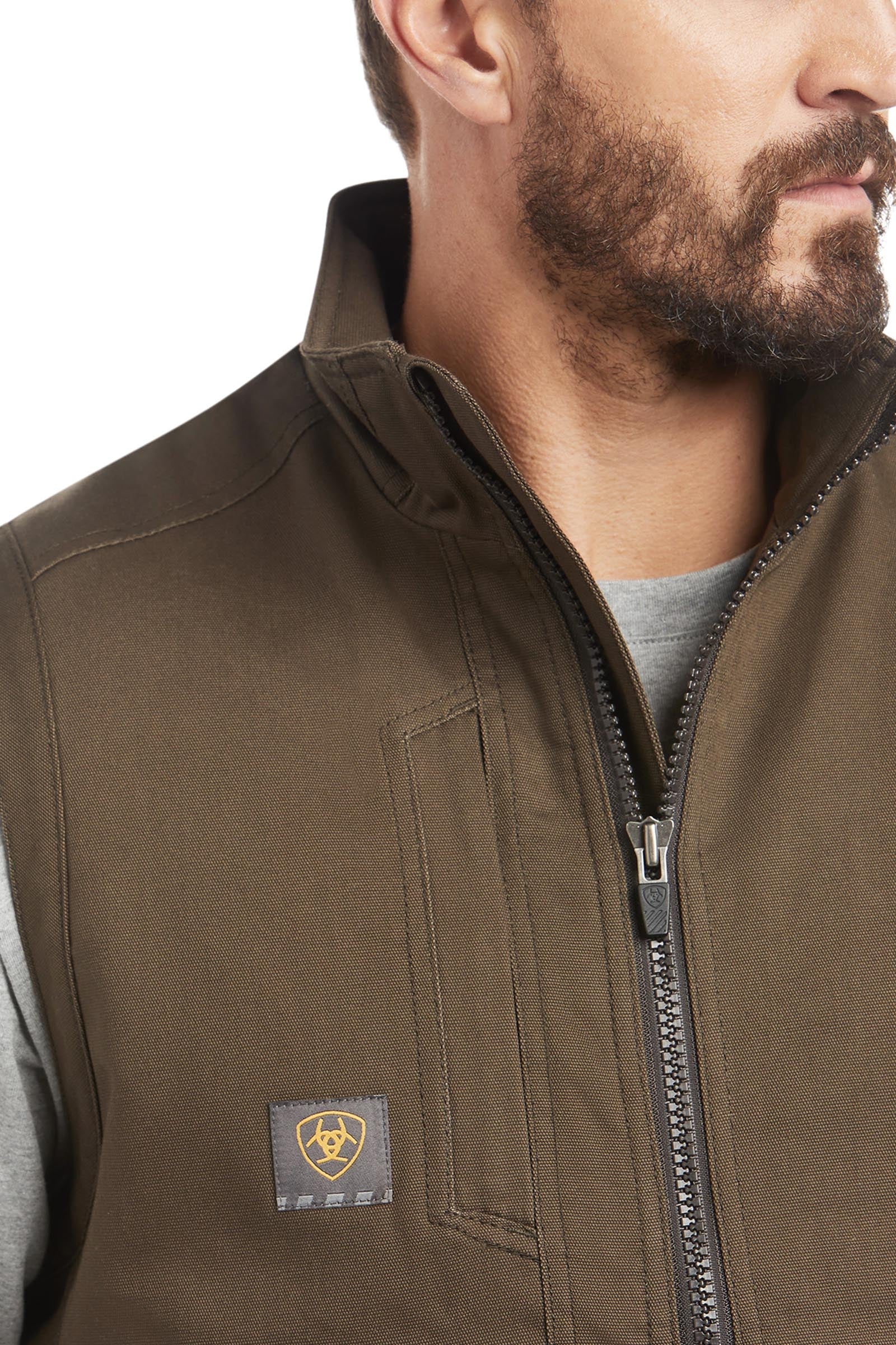 Ariat Rebar DuraCanvas Men's Sleeveless Vest Mens Riding Clothing