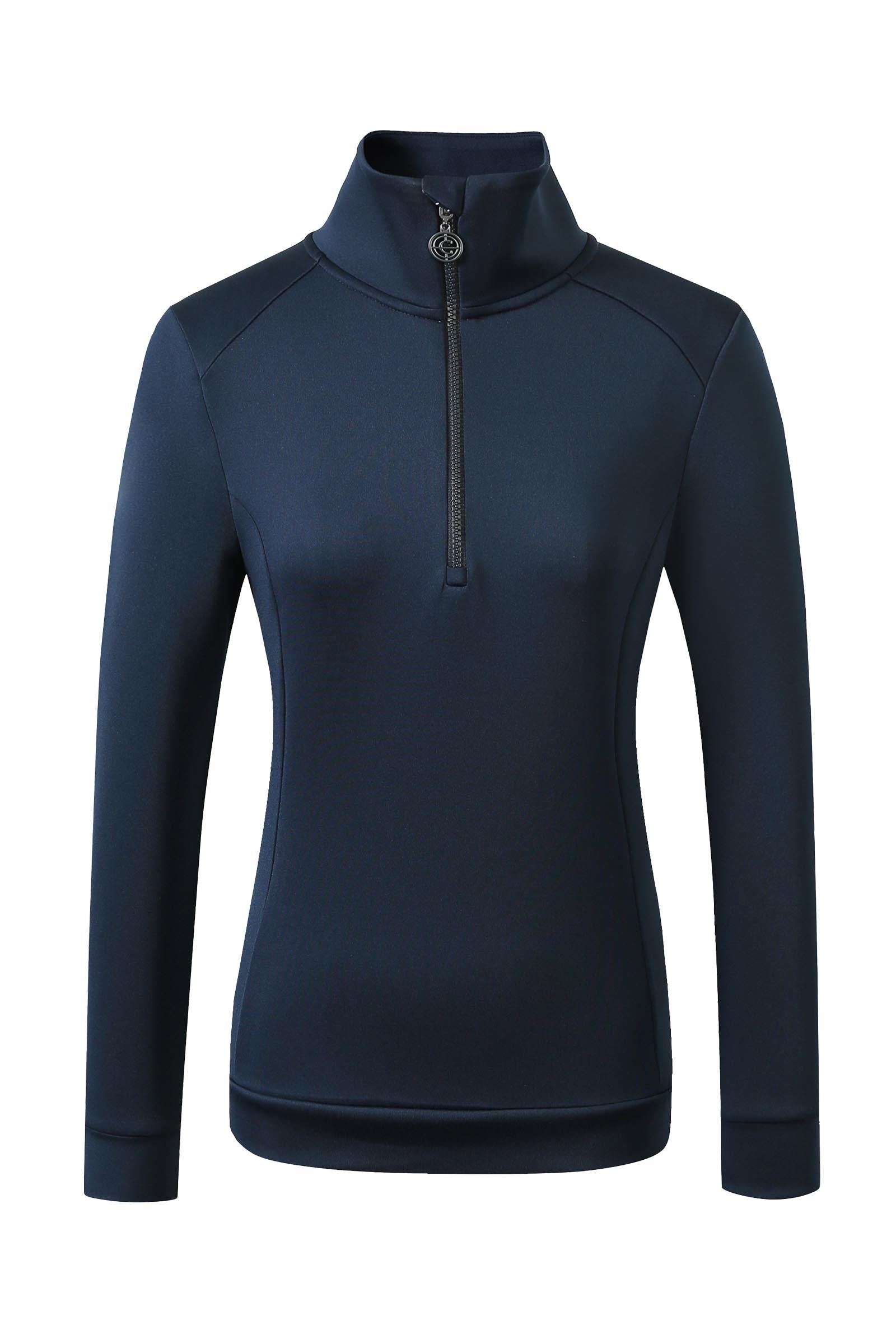 Covalliero dames sweatshirt met halve rits SS25 Dames paardrijkleding