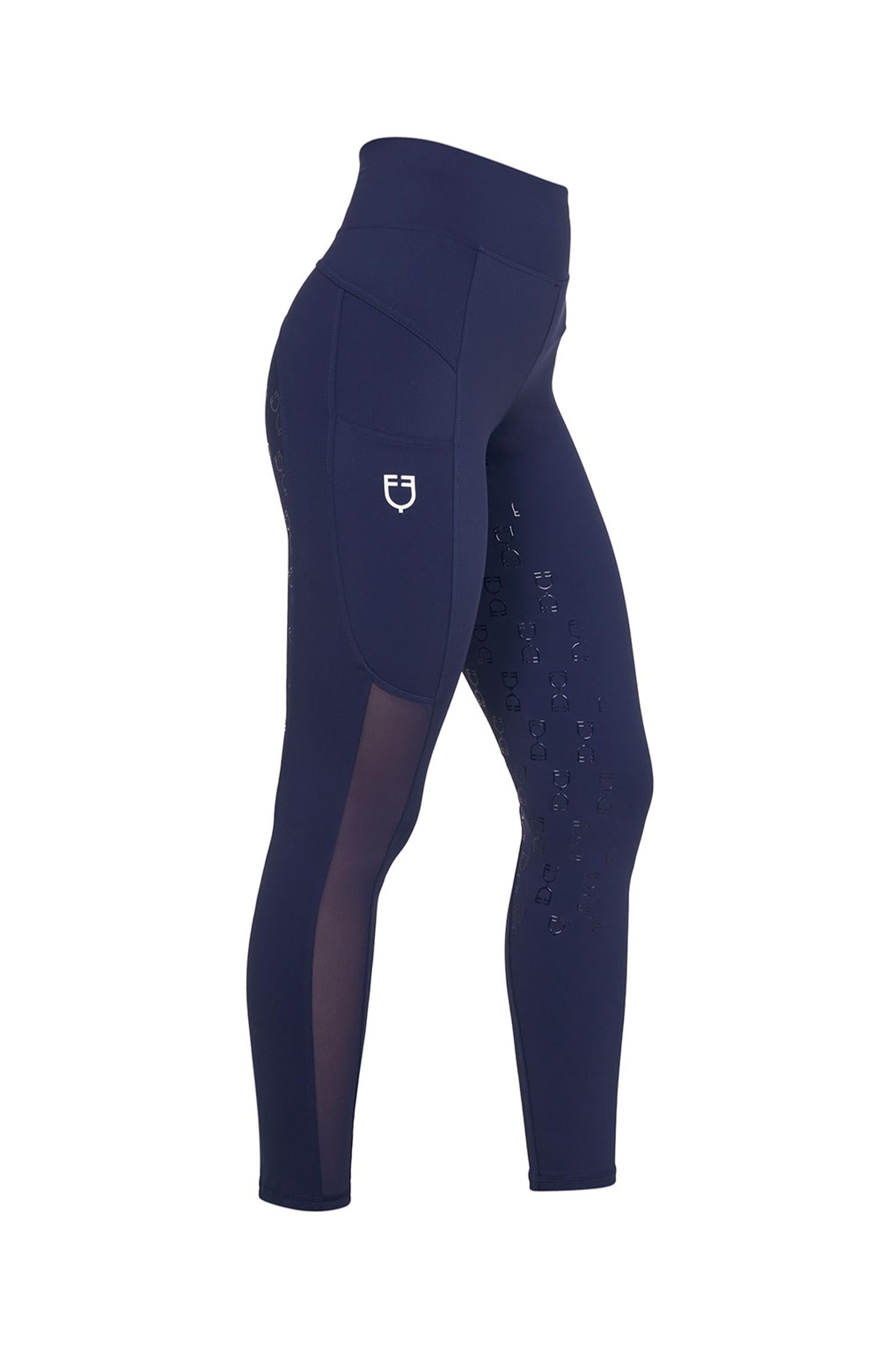 Equestro SS2026 Women's Micro Mesh Riding Leggings Womens Breeches