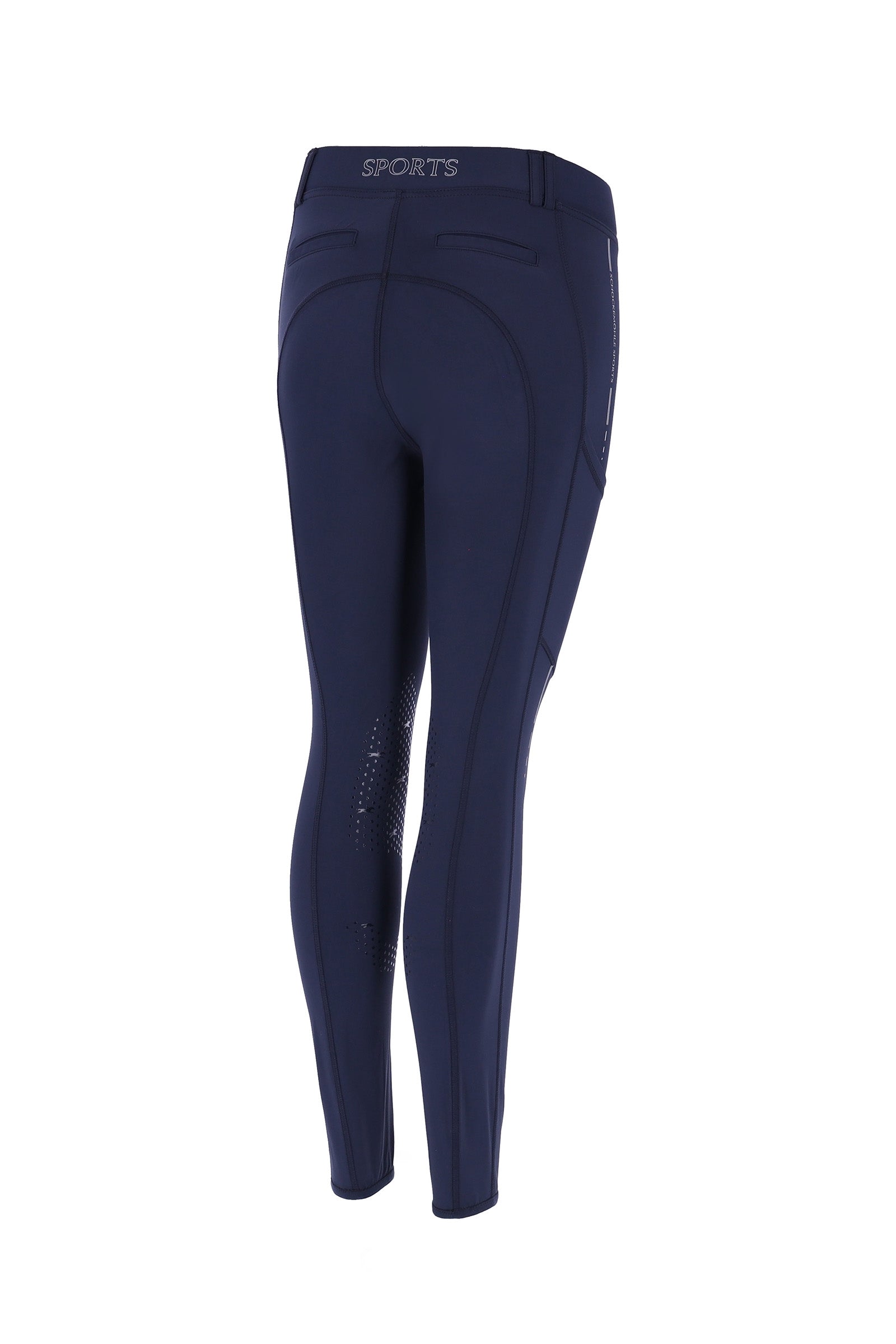 Schockemöhle Sports New Pocket Dames Rijleggings met Kniepatch Womens Breeches