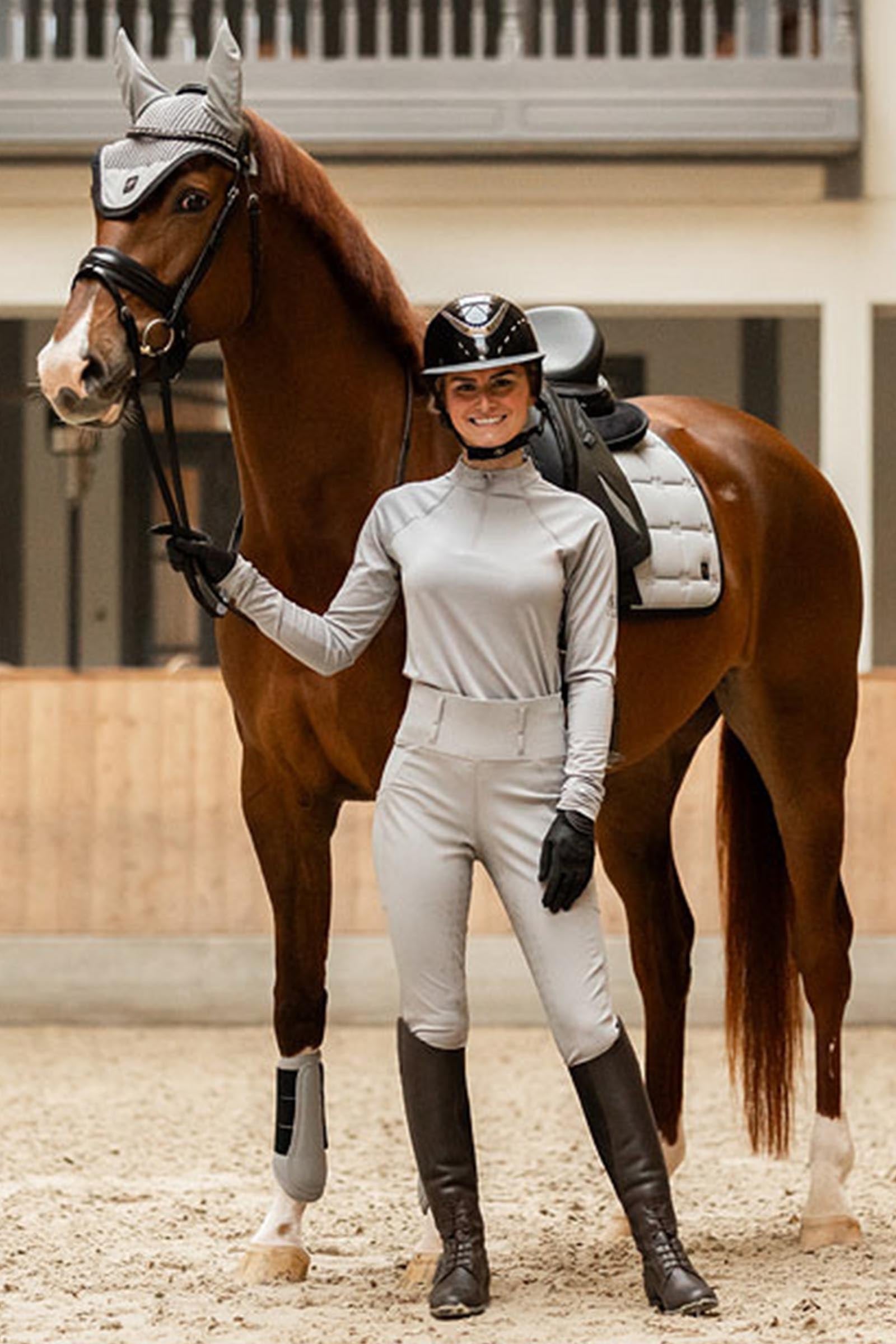 BR CLX Women´s Long-sleeve Zip-Up Shirt Women’s Riding Clothing