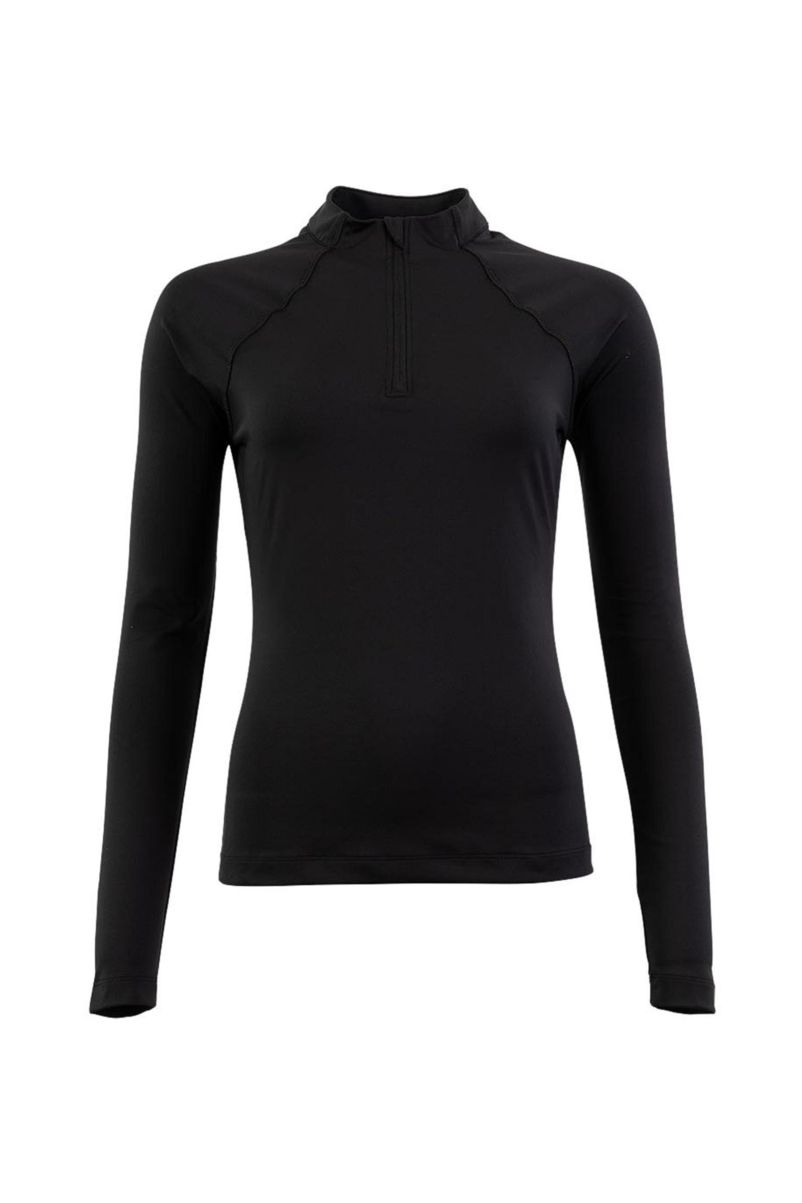 BR CLX dames shirt met lange mouwen en rits Dames paardrijkleding