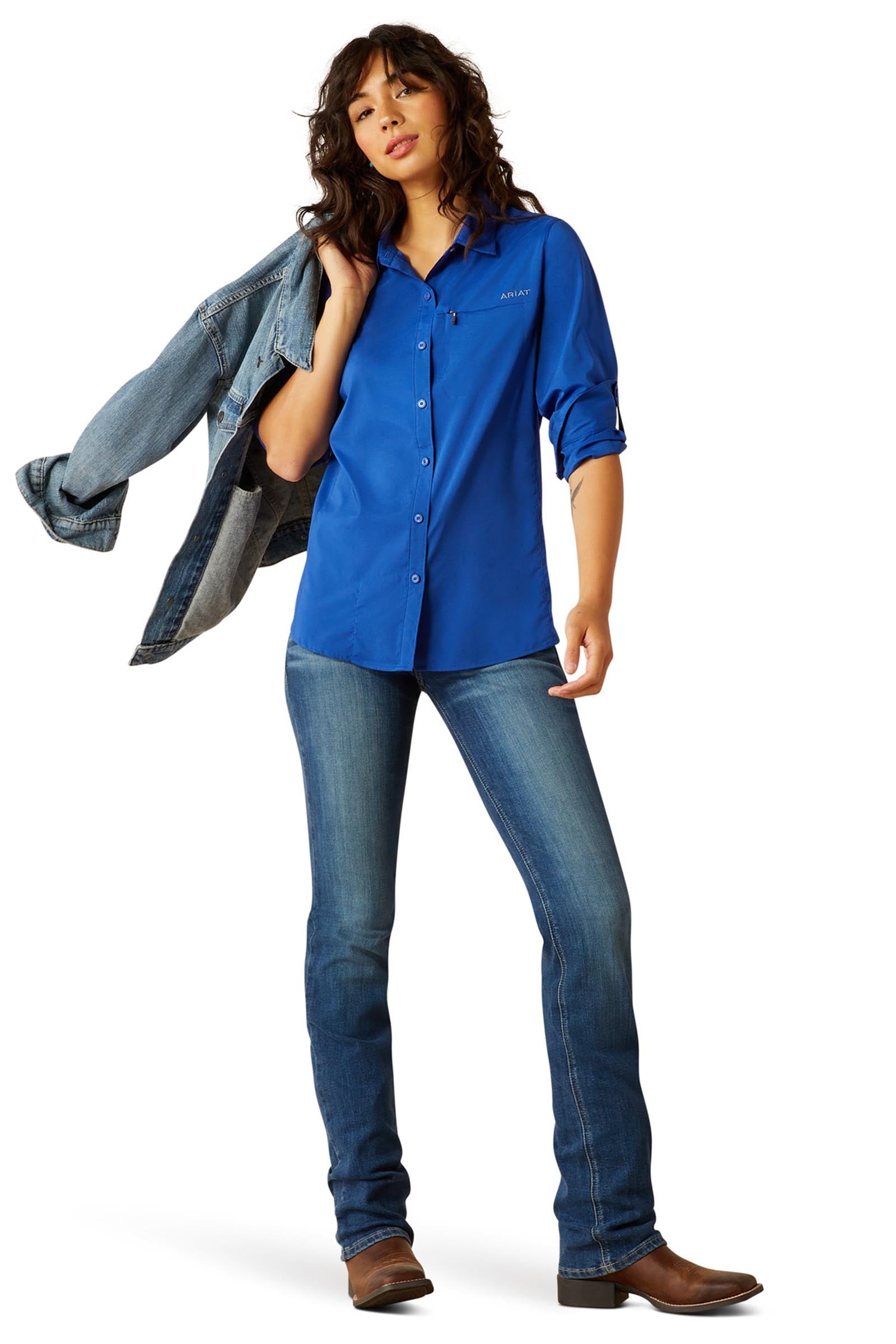 Ariat VentTEK Women's Longsleeved Shirt Blouse Women’s Riding Clothing