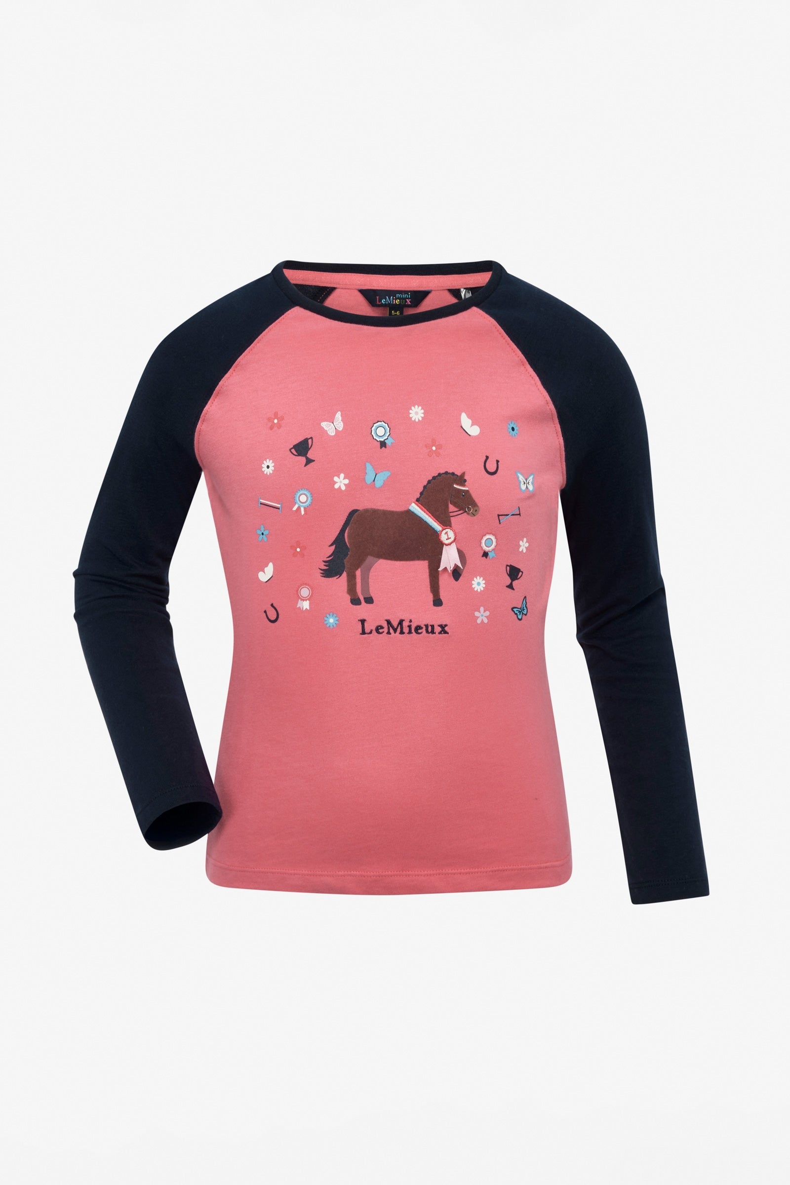 LeMieux Mini Jamie Chancer kinder shirt met lange mouwen Kinder paardrijkleding