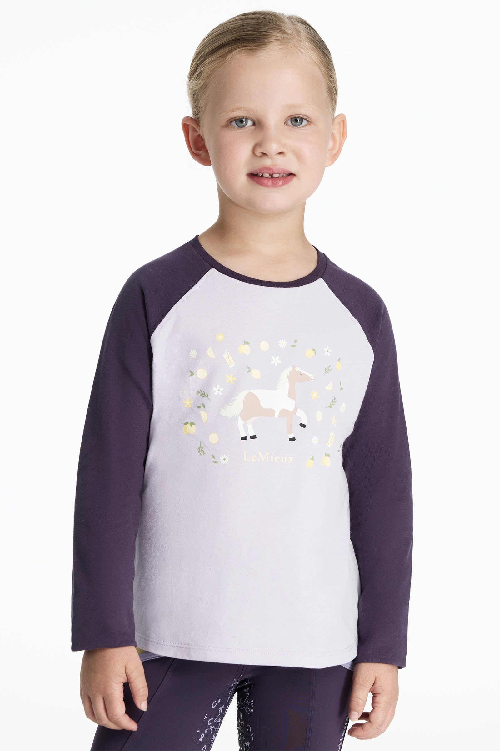 LeMieux Mini Jamie Chancer Kid´s Long Sleeve Top Kids Apparel