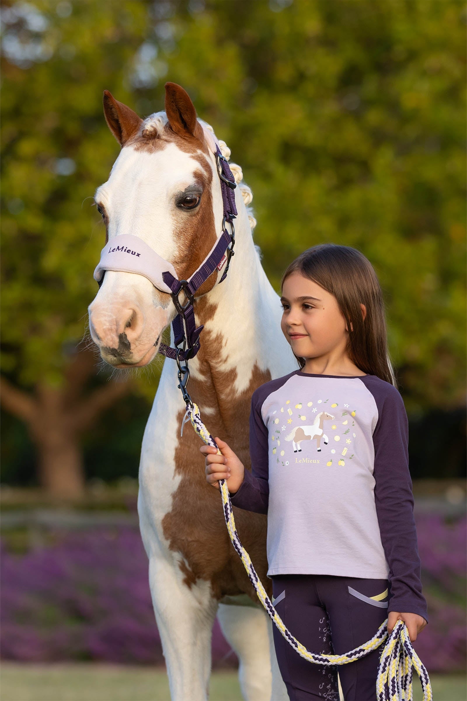 LeMieux Mini Jamie Chancer Kid´s Long Sleeve Top Kids Apparel