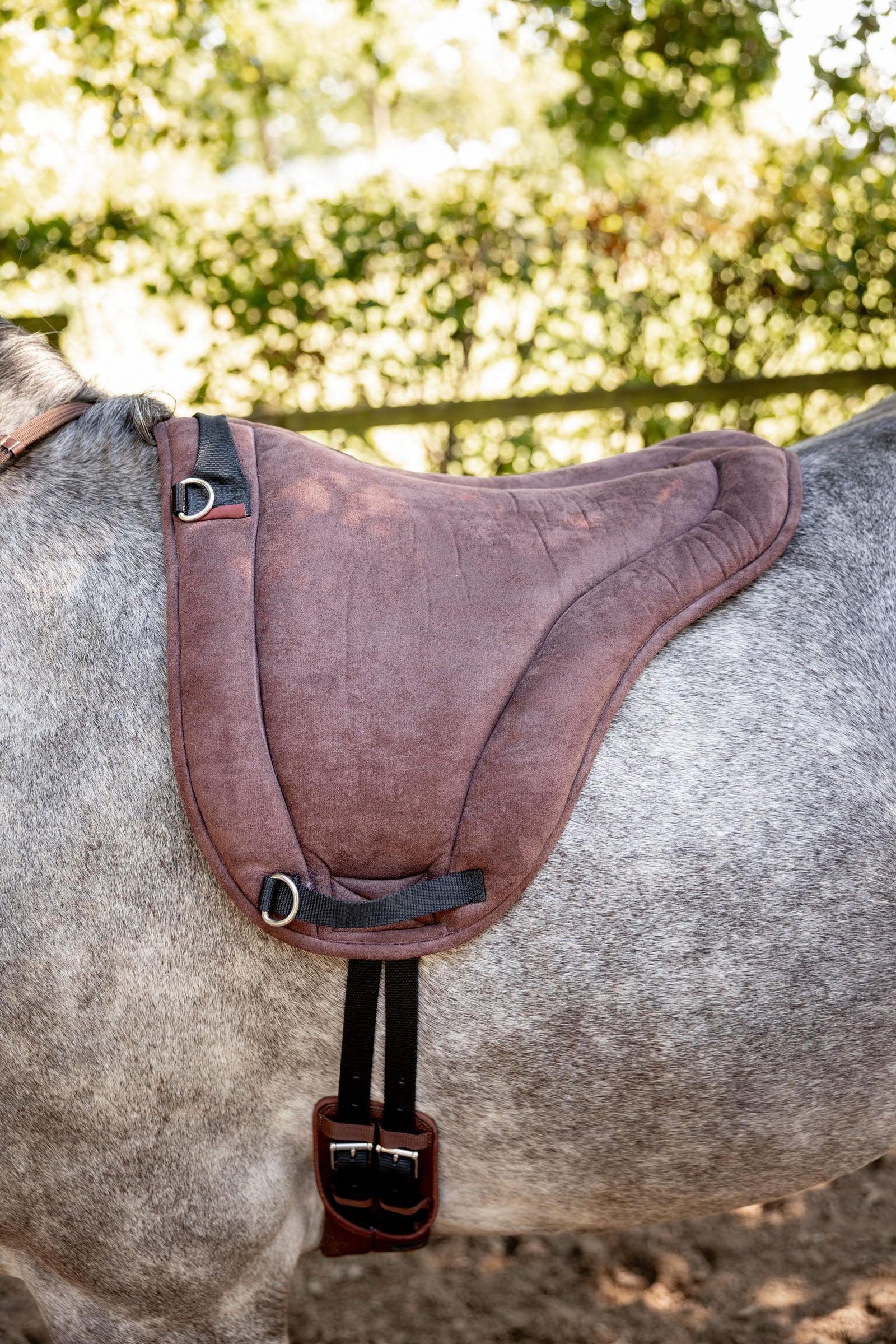 Horze Synthetic Bare Back Pad Saddles, Girths & Stirrups