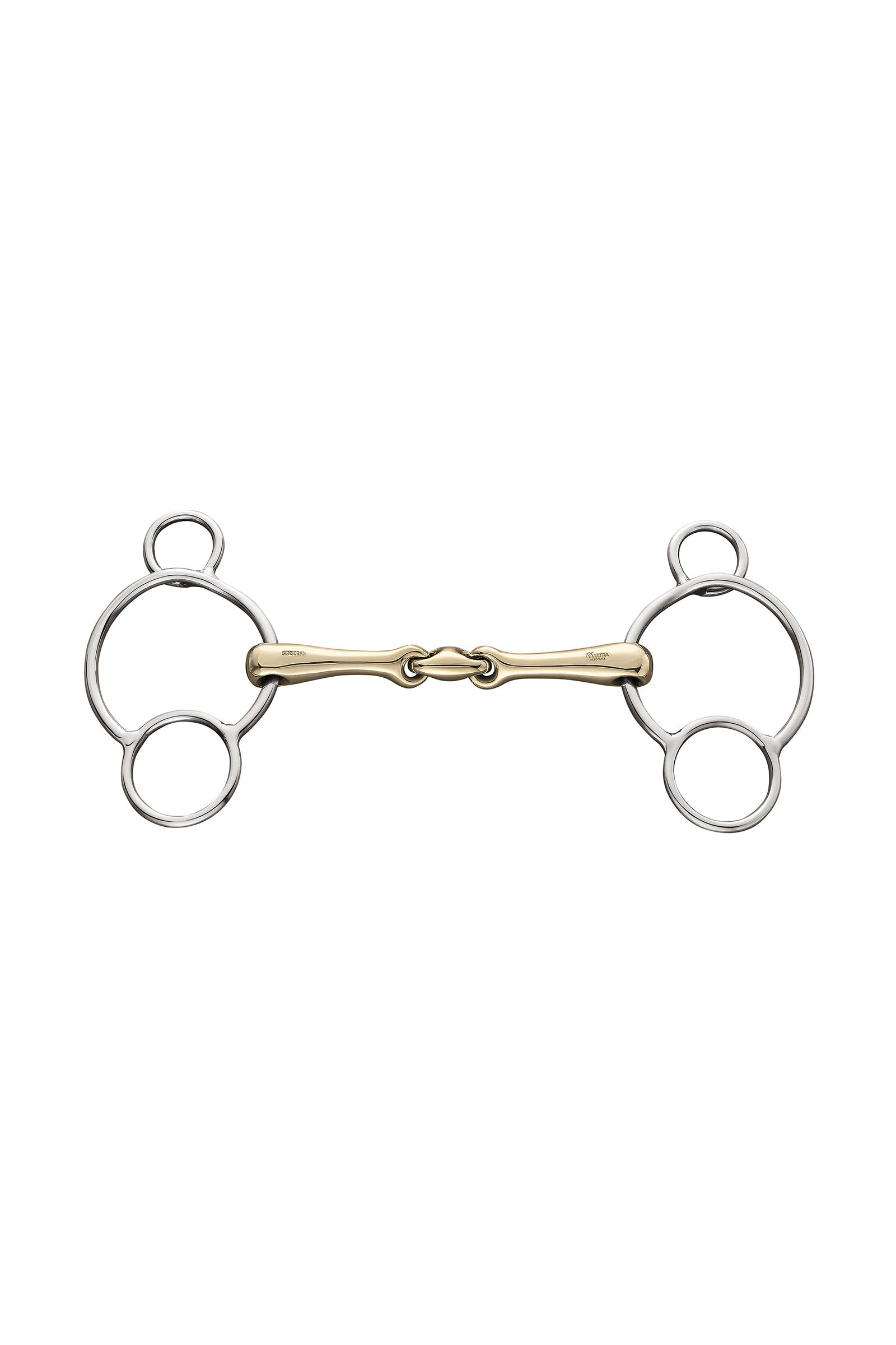 Sprenger KK Ultra universalbid, dobbeltleddet, 16 mm, Sensogan Bitten