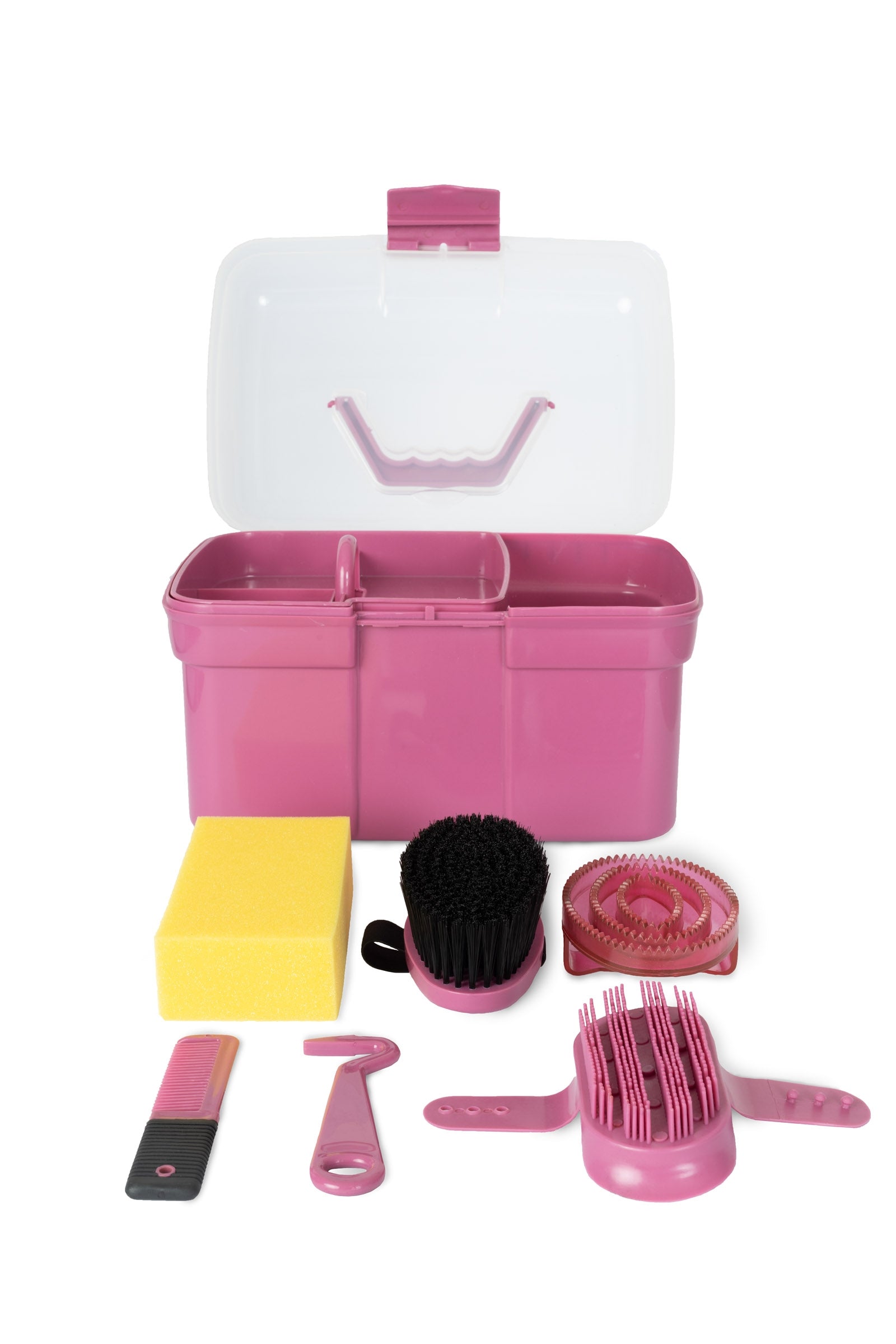 Horze Kinder verzorgingsbox (Set) Poetsspullen