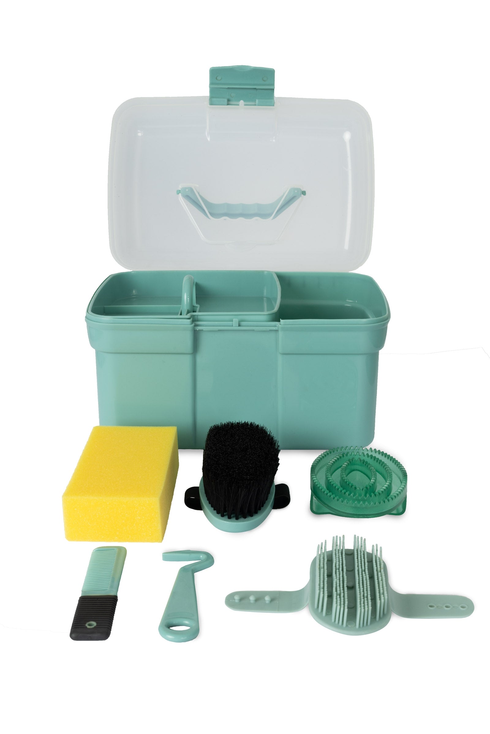Horze Kinder verzorgingsbox (Set) Poetsspullen