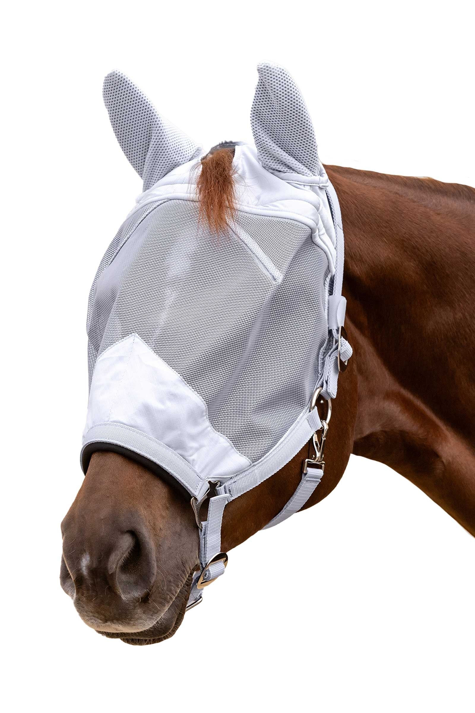 Waldhausen Premium Fly Mask with Halter Antifly Protection for Horses