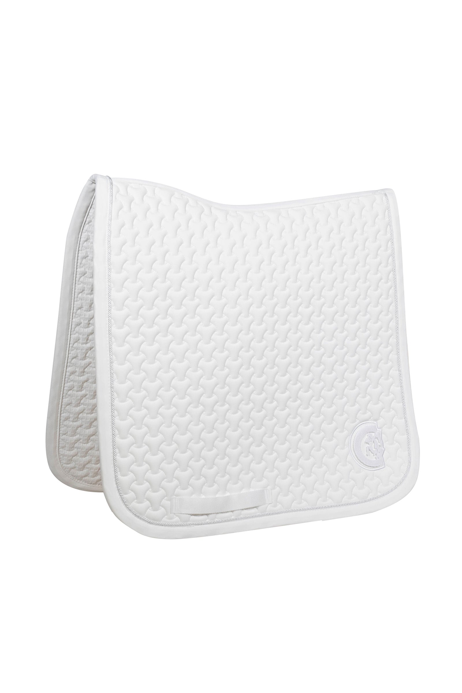 Kentucky Horsewear Zadeldoek Plaited 3D logo Zadeldekjes