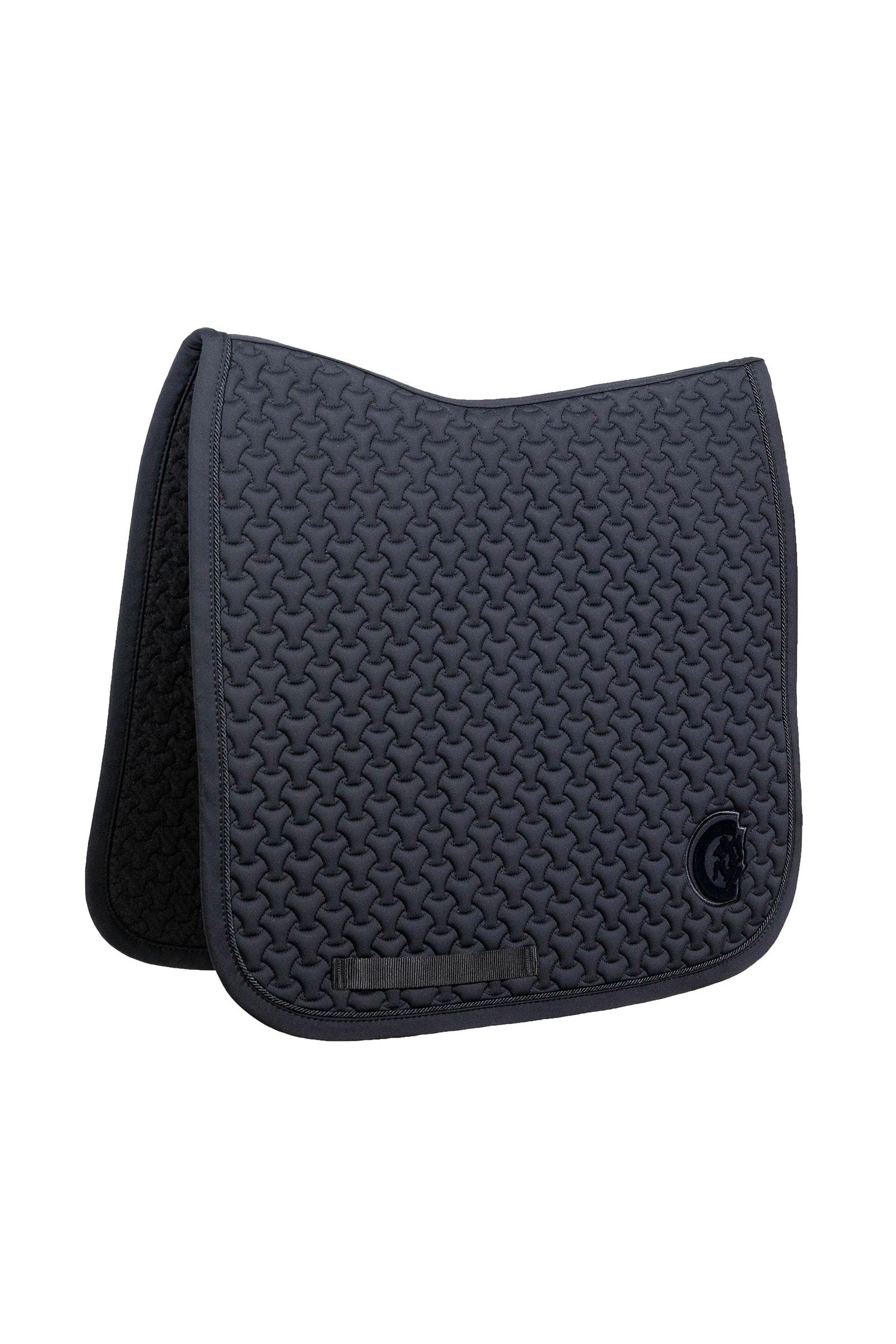 Kentucky Horsewear Zadeldoek Plaited 3D logo Zadeldekjes