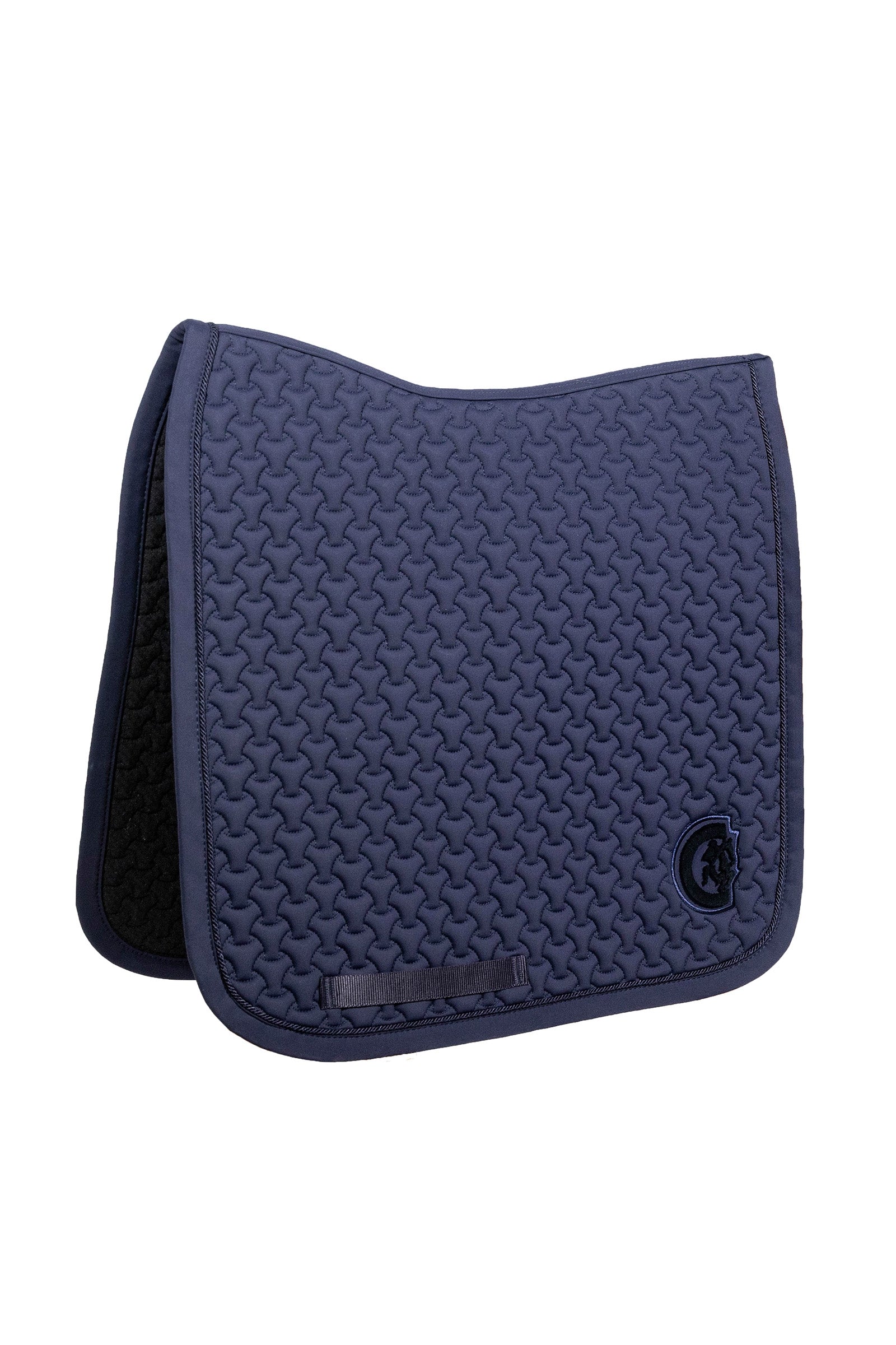 Kentucky Horsewear Zadeldoek Plaited 3D logo Zadeldekjes