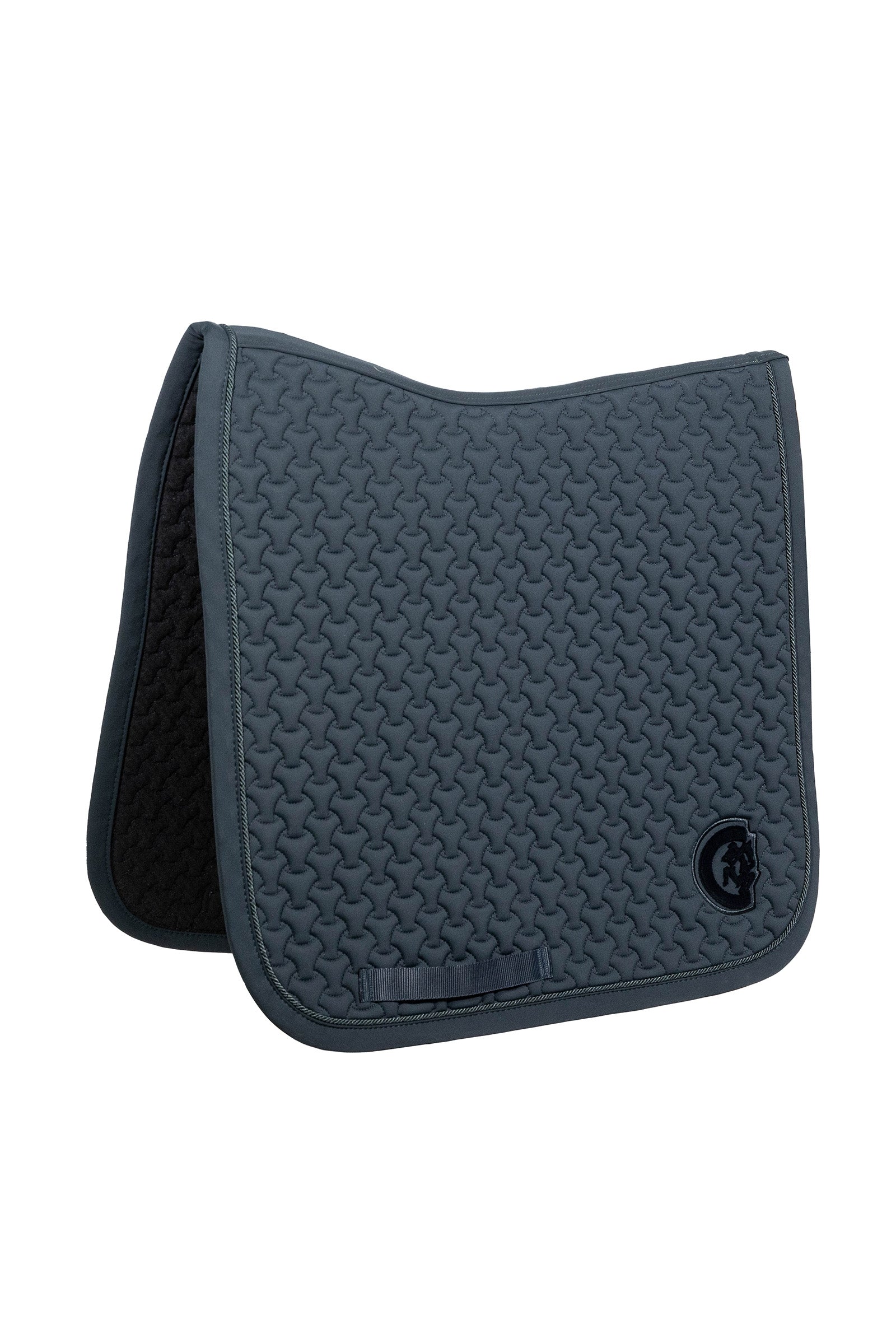 Kentucky Horsewear Saddle Pad Plaited 3D Logo Dressage Saddle Pads