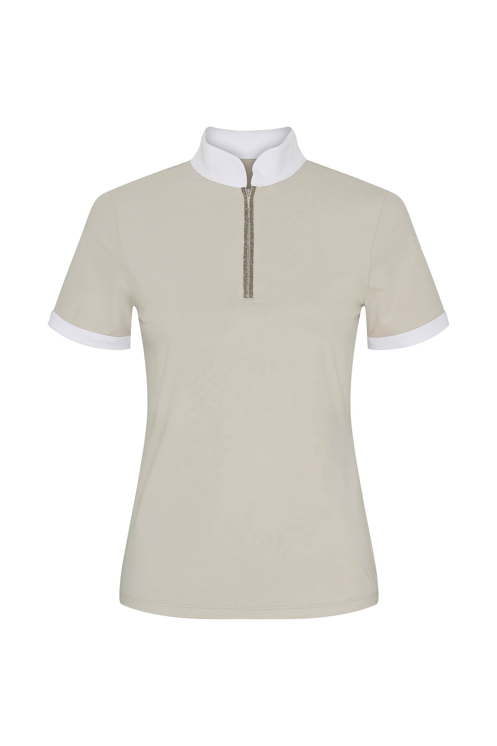Catago Nice Women's Half Zip Show Shirt Dames paardrijkleding