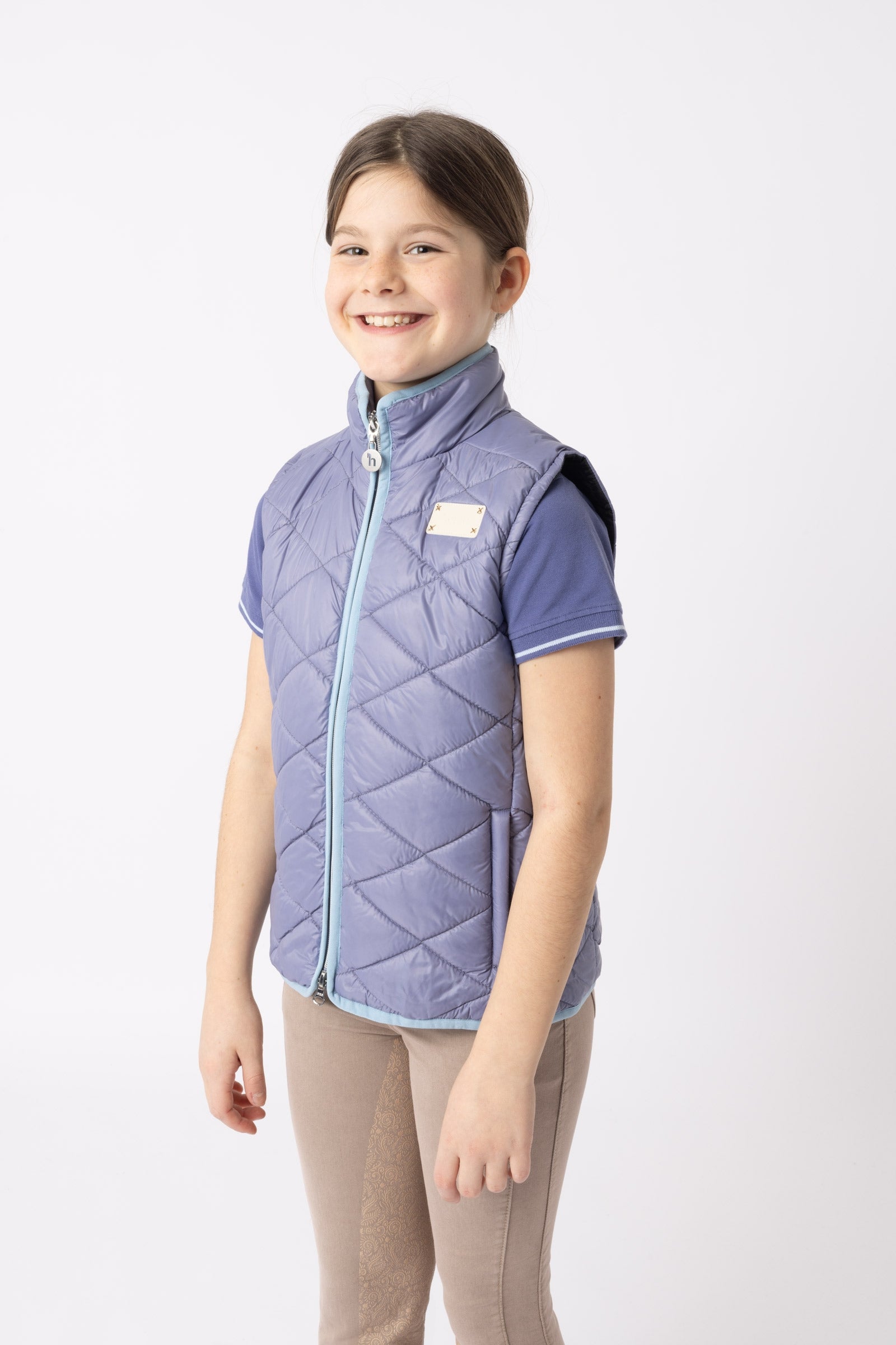 Horze Selina bodywarmer, kids Kinder paardrijkleding
