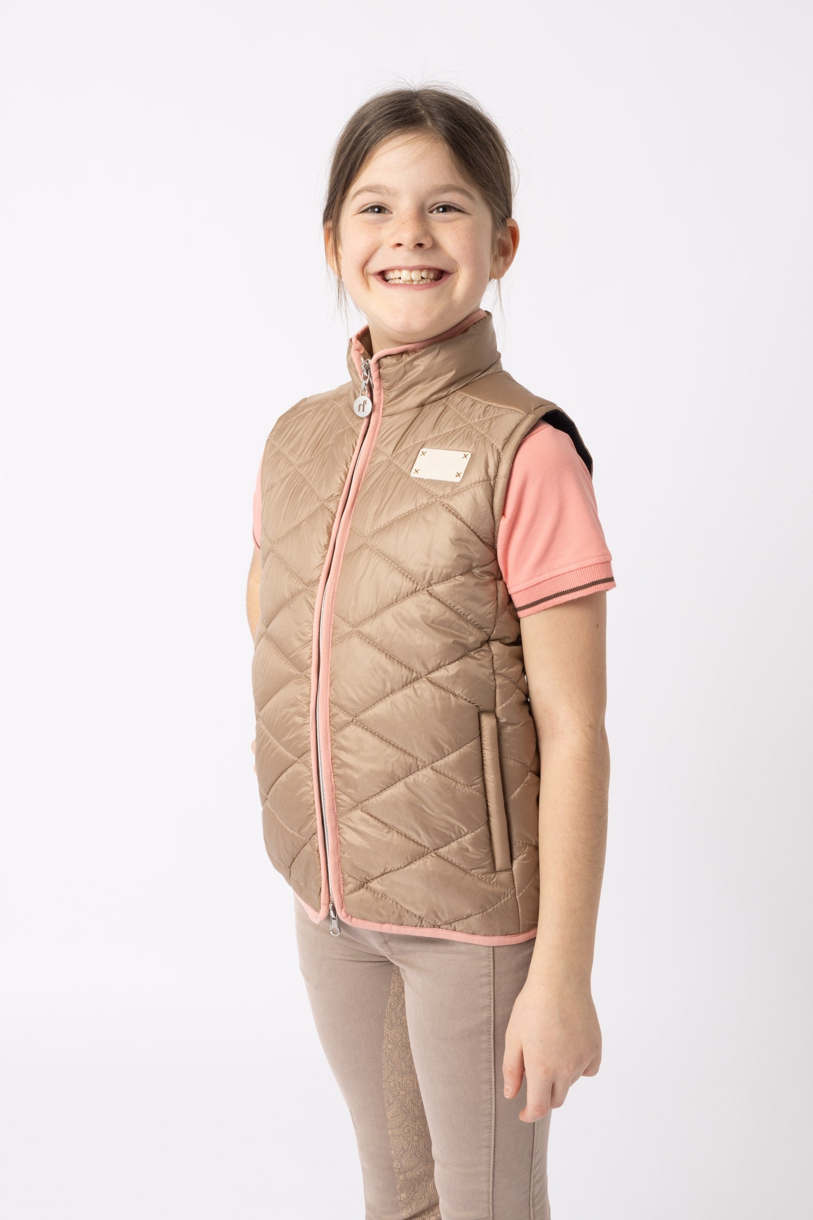 Horze Selina bodywarmer, kids Kinder paardrijkleding